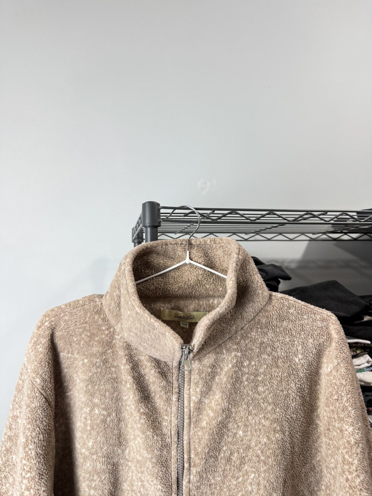 Vintage Vintage Wolf Fleece Jacket Supreme Style Print All Over Size US M / EU 48-50 / 2 - 5 Thumbnail