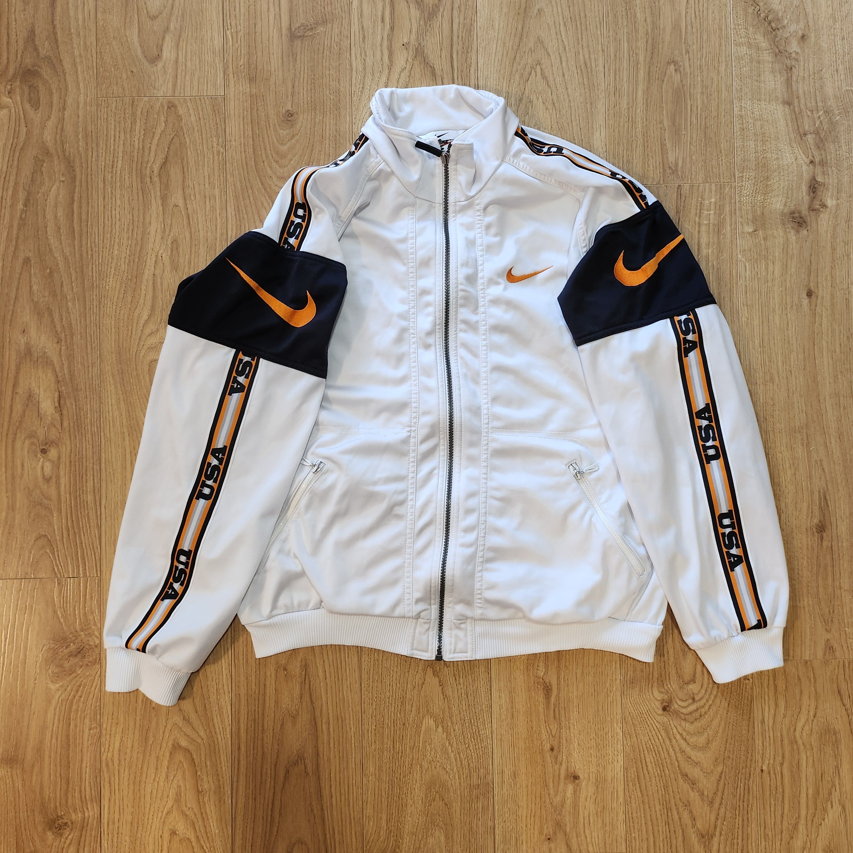 Nike × Vintage USA Tape Nike Zip 90s Size US M / EU 48-50 / 2 - 1 Thumbnail