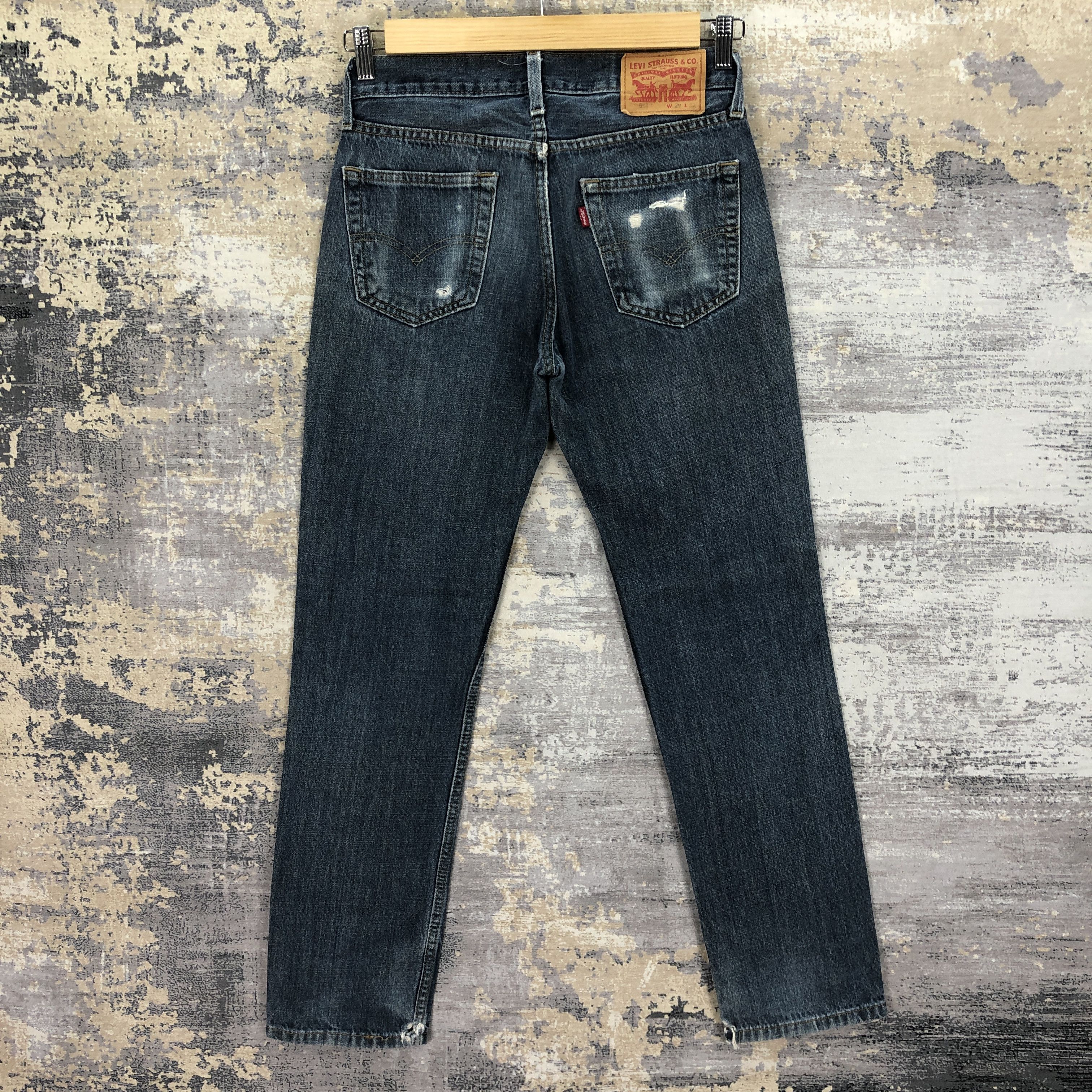 Levi's Vintage Levis 514 Jeans Distressed Levi's Faded Denim Size 28" / US 6 / IT 42 - 2 Thumbnail