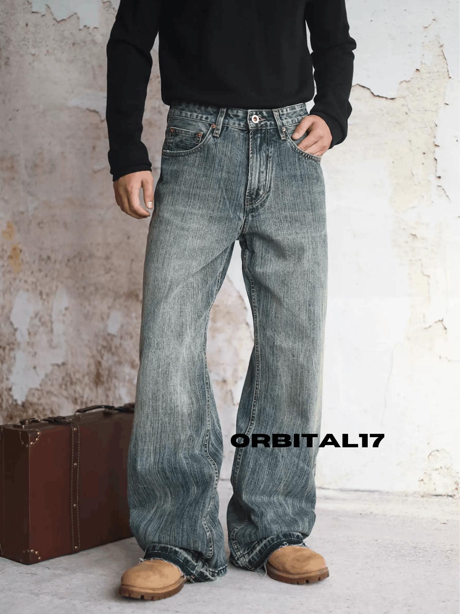 Jean × Vintage Cleanfit Baggy Washed Denim Jeans Size US 30 / EU 46 - 2 Thumbnail