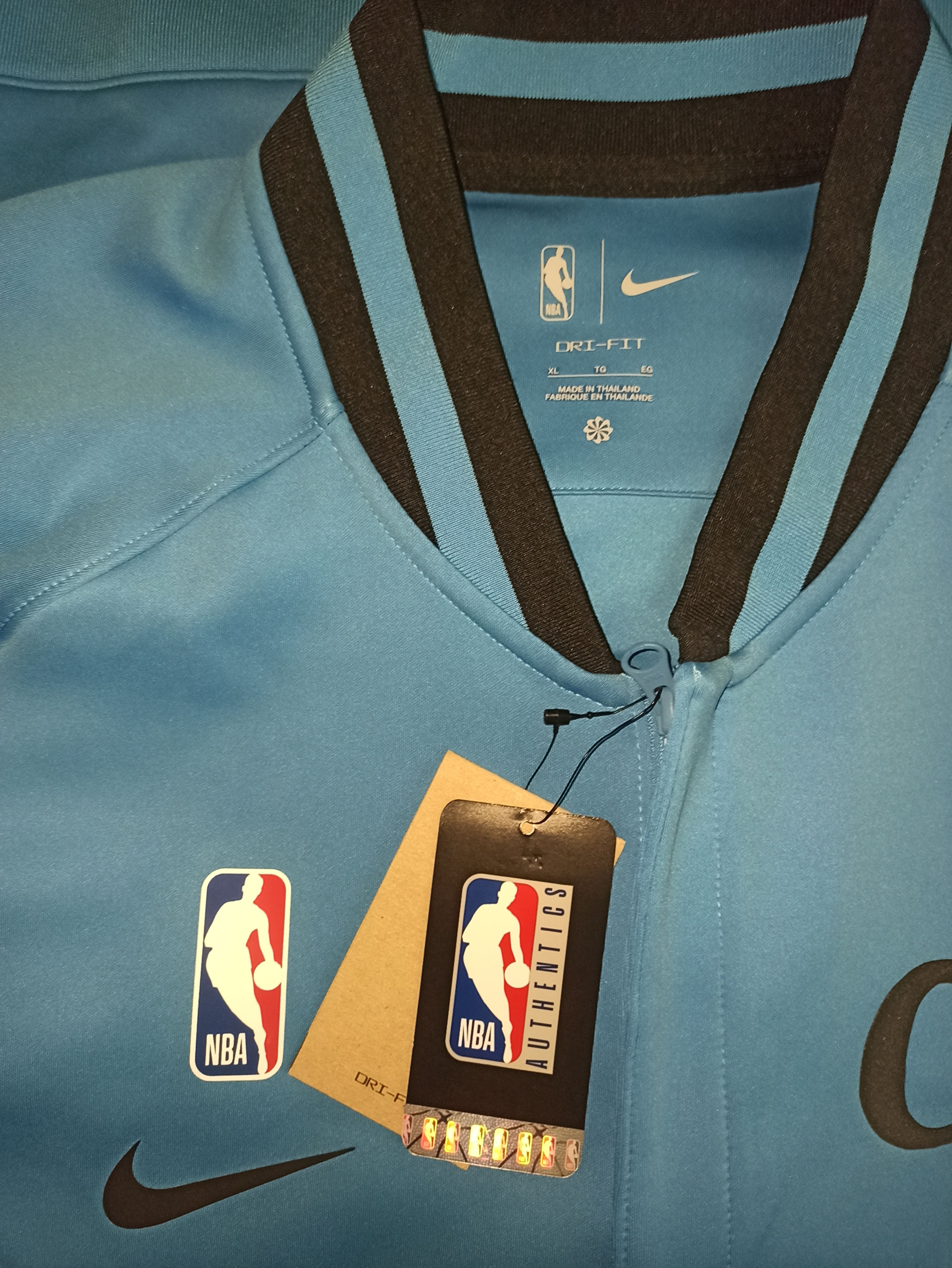 Nike NBA Nike LA Clippers City Edition Authentic Showtime Jacket Size US XL / EU 56 / 4 - 4 Thumbnail
