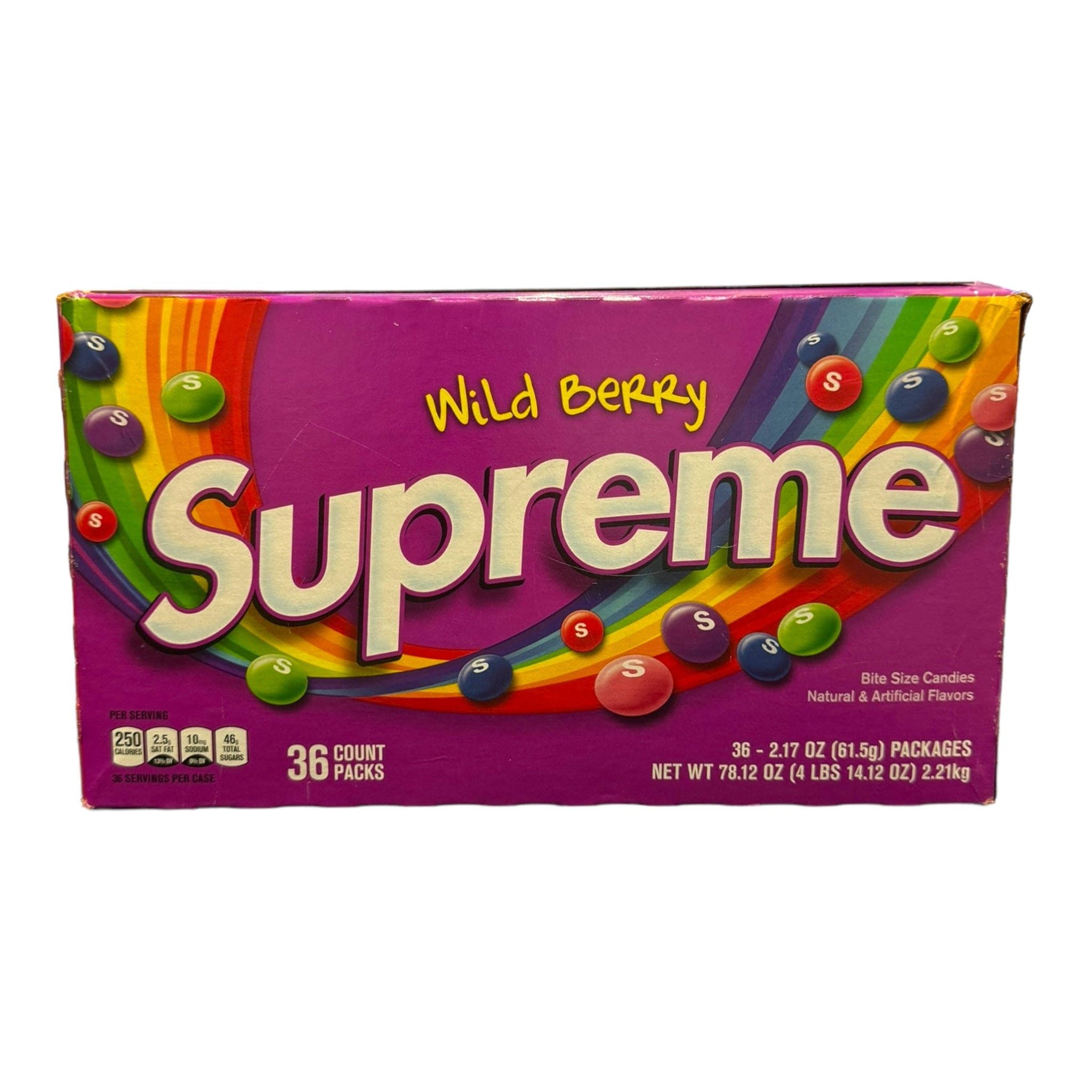 Skittles Wild Berry 36 Count Box (Not Fit For Human Consump
