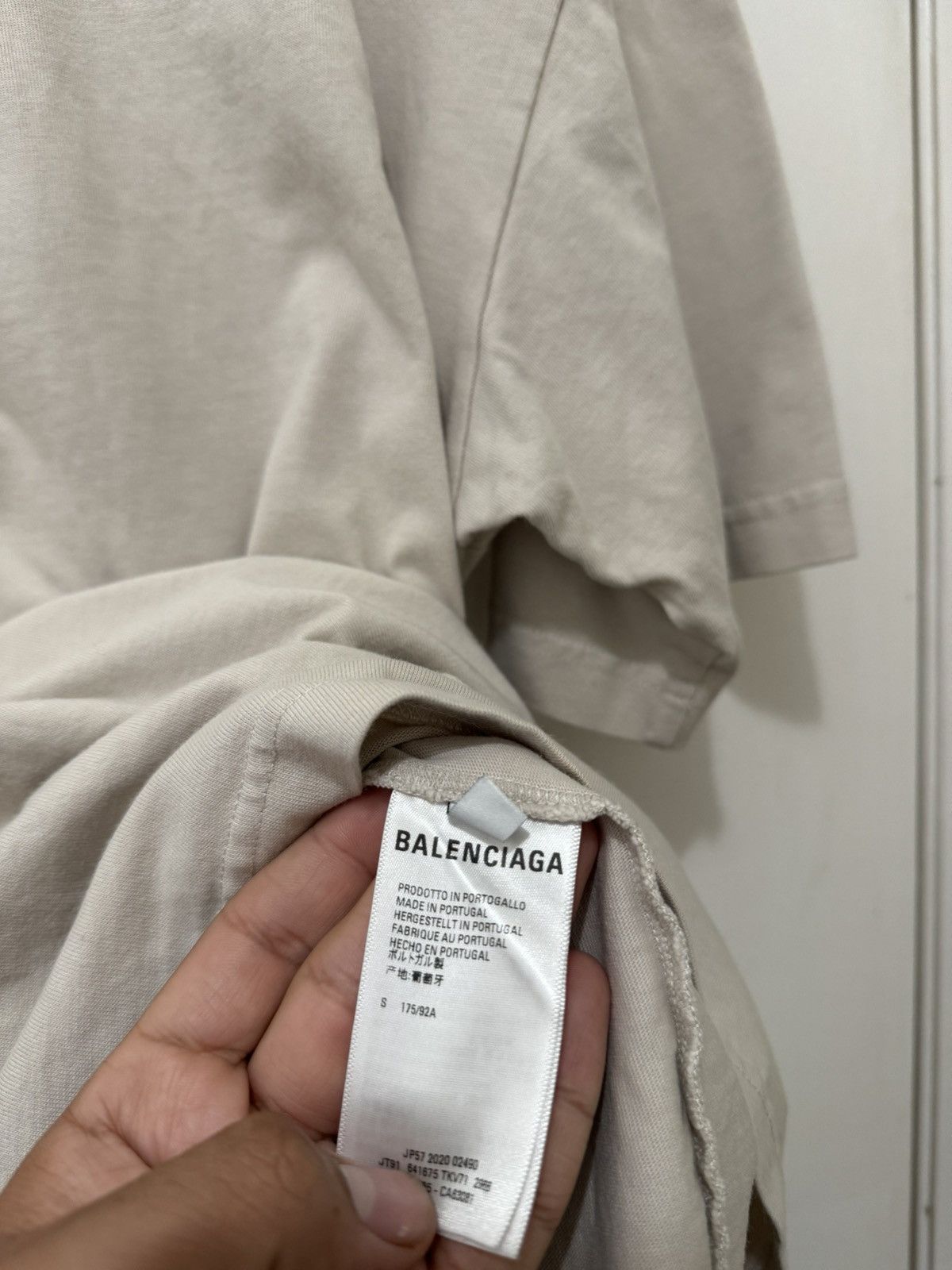 Balenciaga Balenciaga Logo Tshirt Size US L / EU 52-54 / 3 - 3 Thumbnail