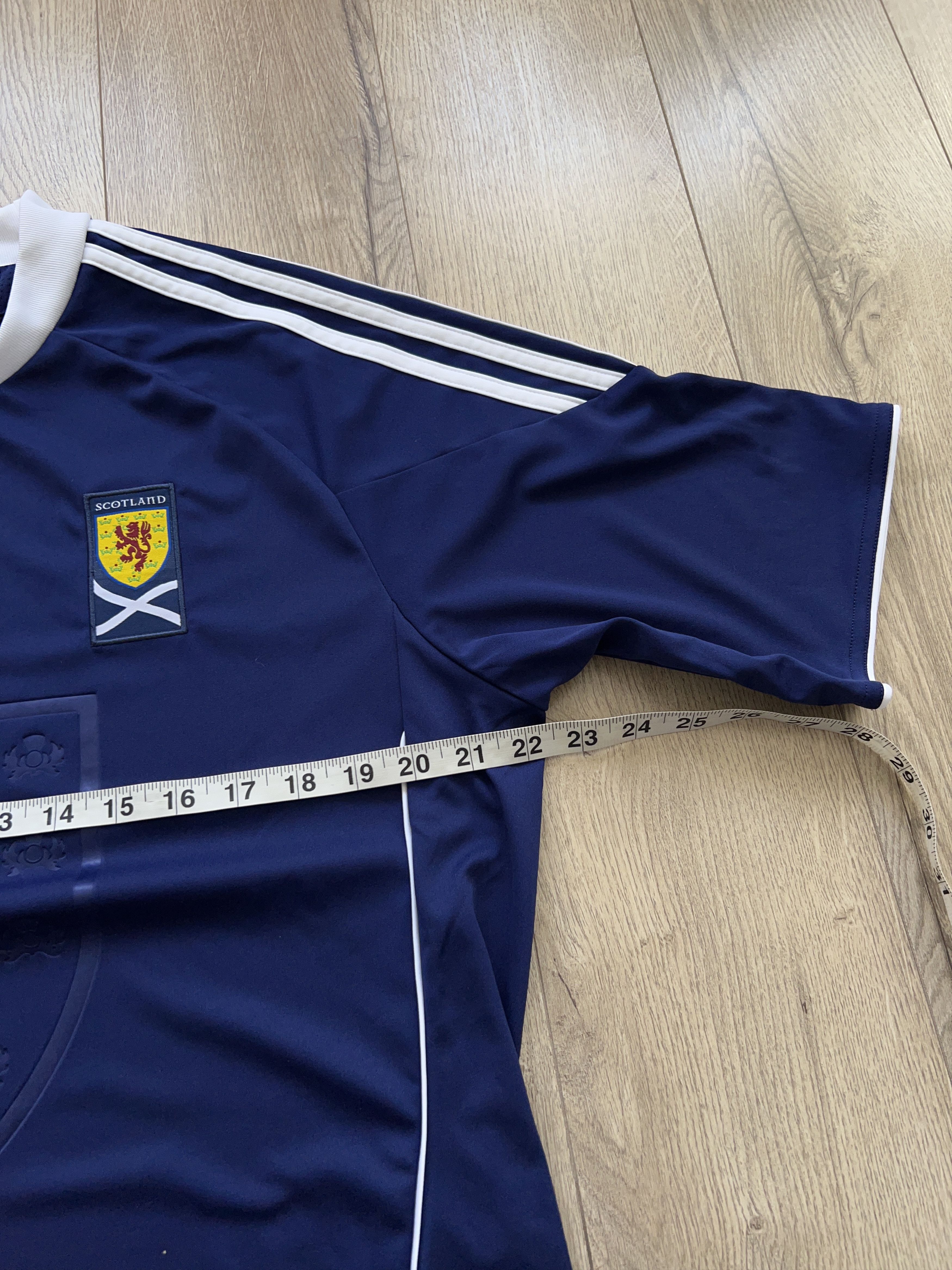 Adidas Scotland 2010 2011 Home Football Soccer Shirt Jersey Size US L / EU 52-54 / 3 - 4 Thumbnail