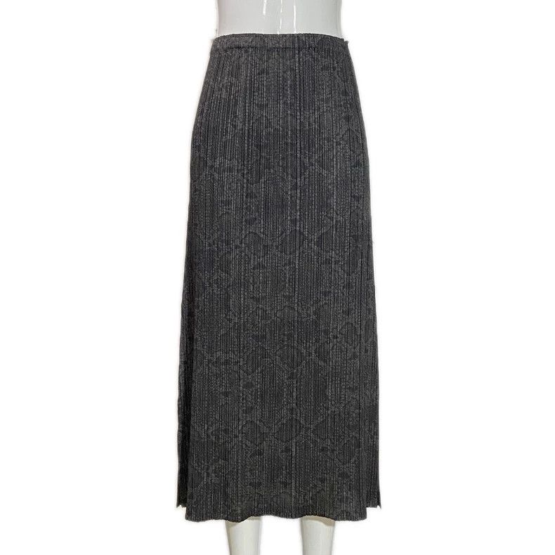 006 ファッション Issey Miyake 90AW Washer Pleats Skirt