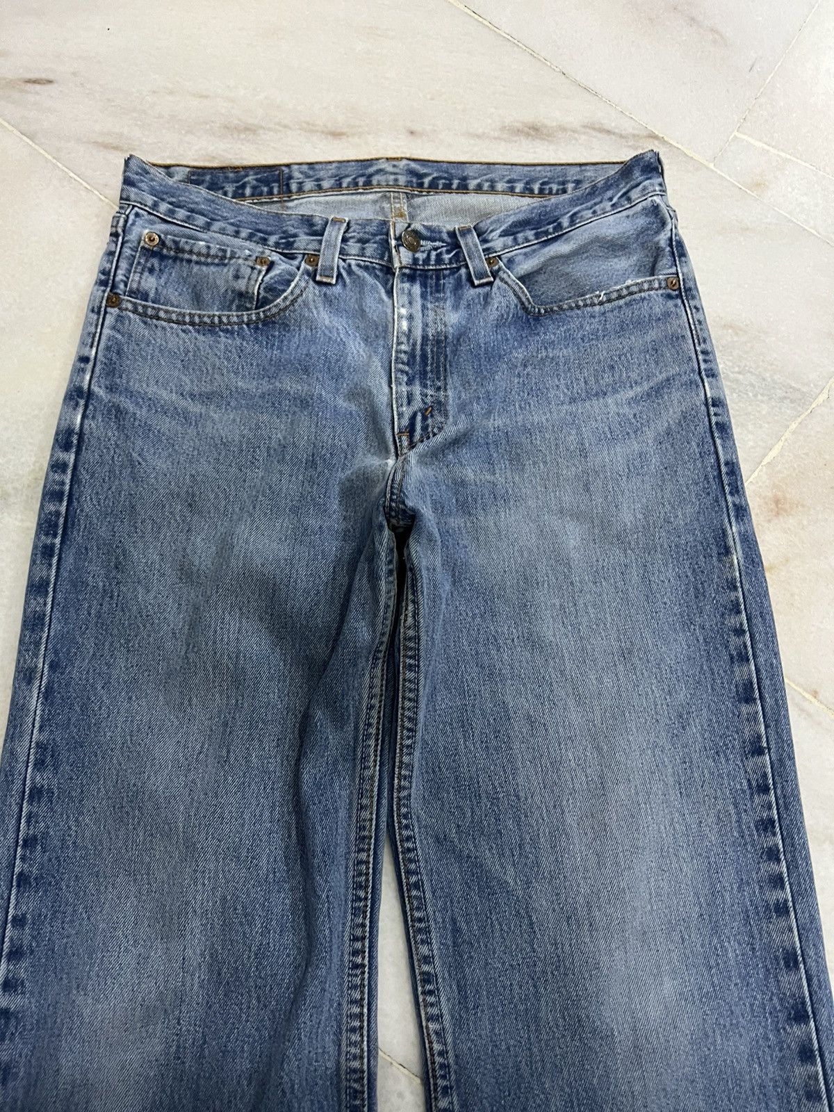 Levi's × Levi's Vintage Clothing × Vintage 💥Vintage Levis 751 Light Wash Jean Size US 32 / EU 48 - 3 Thumbnail