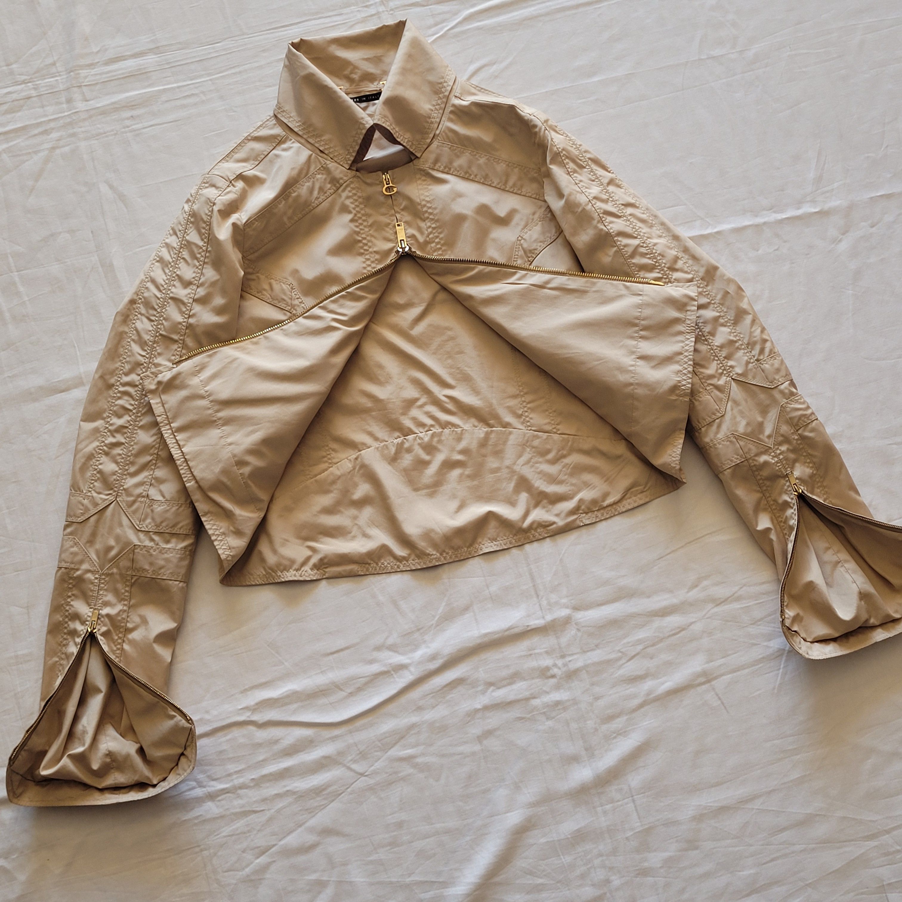Gucci × Tom Ford Gucci by Tom Ford 2004 thecnical moto jacket Size S / US 4 / IT 40 - 6 Thumbnail