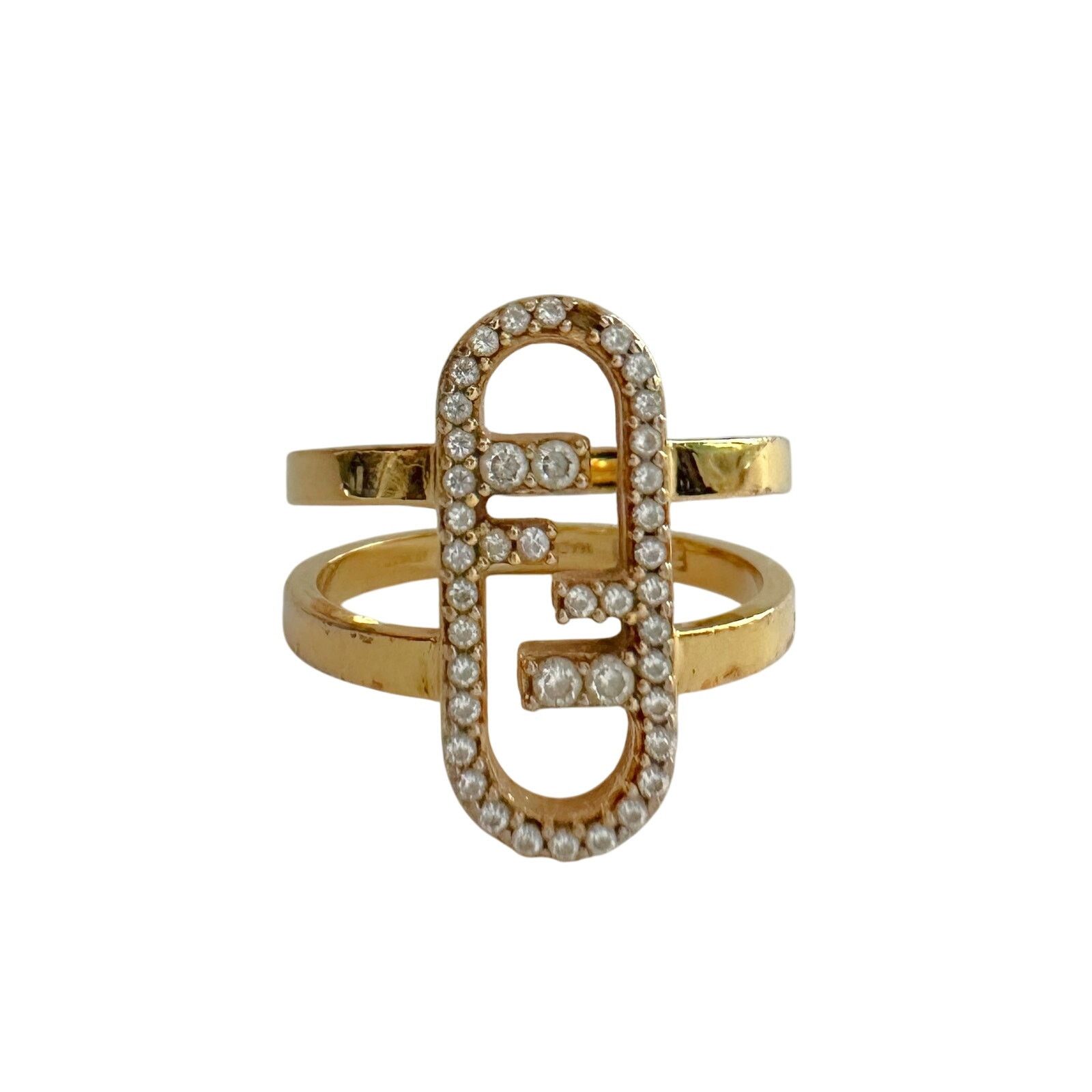 Fendi FENDI O'Lock Ring in magnetic close box - Size 6 Size ONE SIZE - 9 Thumbnail