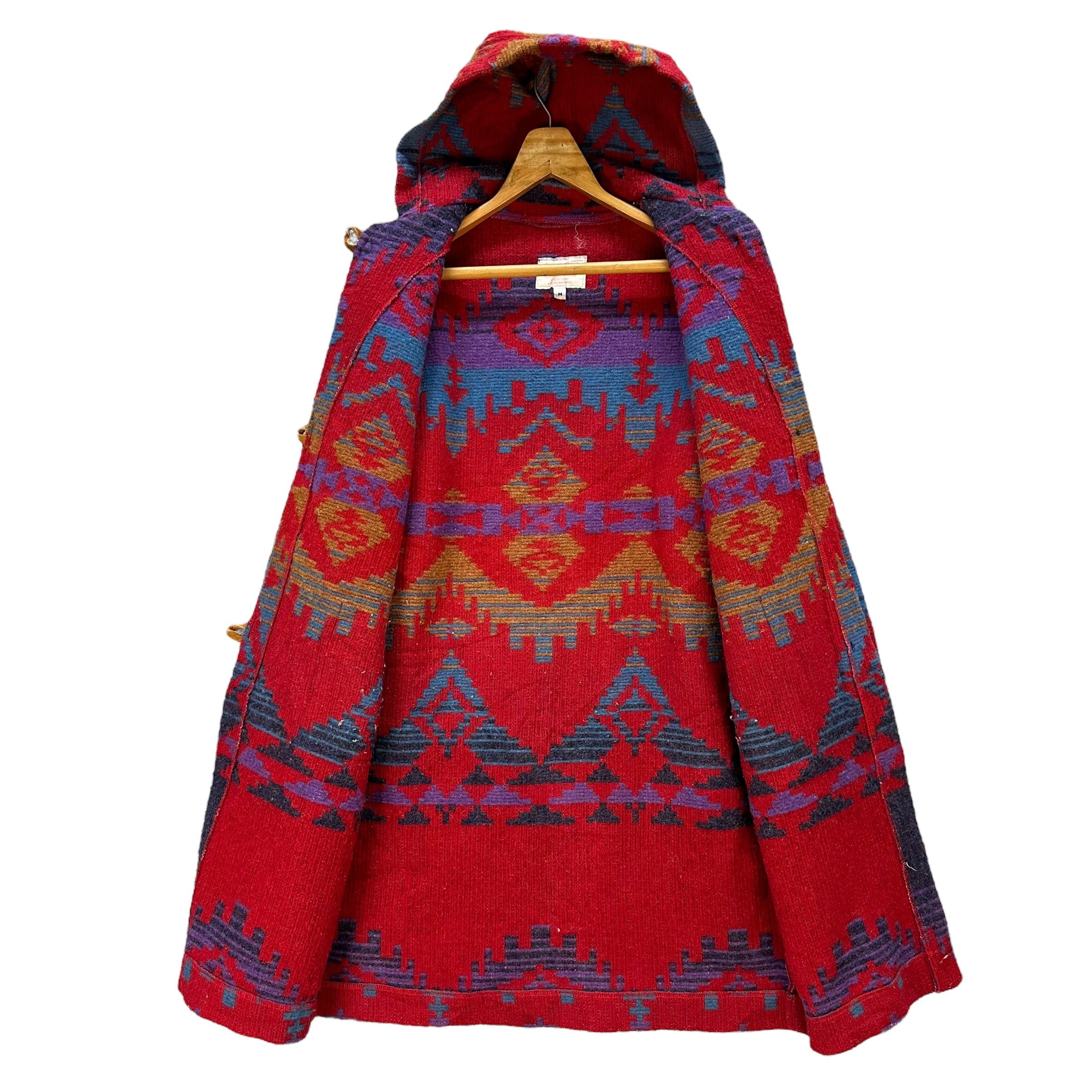 Native 80’s P.L GREENE'S American Made Navajo Hooded Coat #A67-1613 Size US M / EU 48-50 / 2 - 6 Thumbnail