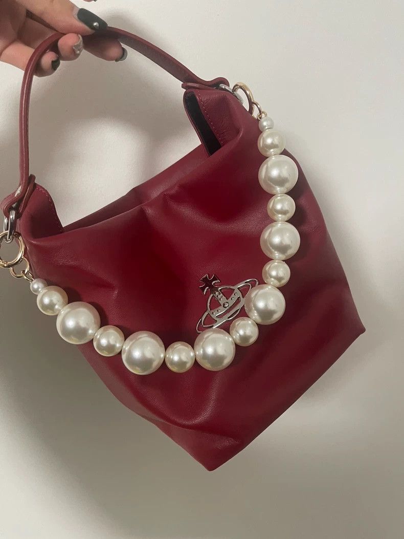 Vivienne Westwood Vivienne Westwood size os Red bucket bag Size ONE SIZE - 6 Thumbnail