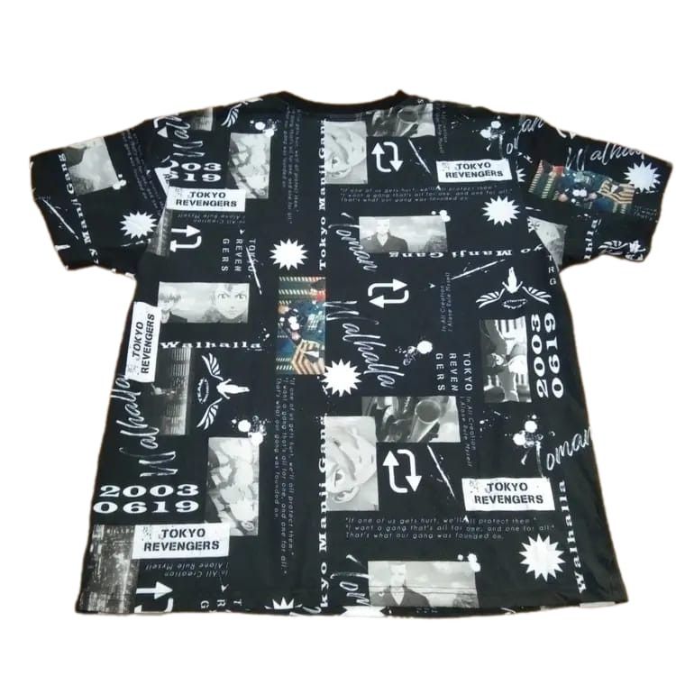 Anime Tokyo Revenger Allover Print Tshirti Size US L / EU 52-54 / 3 - 6 Thumbnail