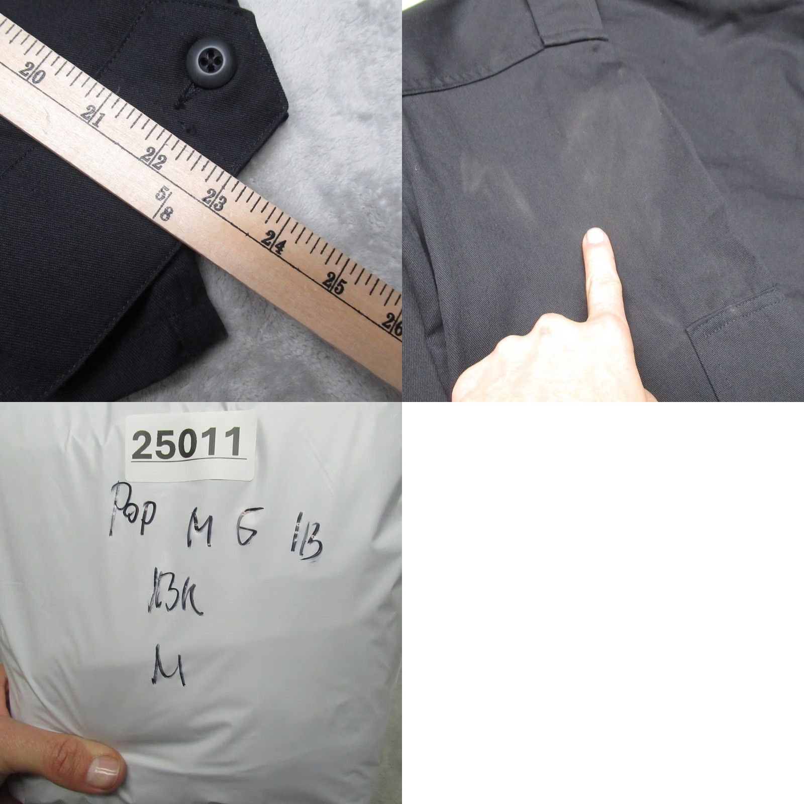Propper Propper Mens Small Regular Black Full Zip Military Tactical Coat BDU Jacket NWD Size US S / EU 44-46 / 1 - 9 Thumbnail
