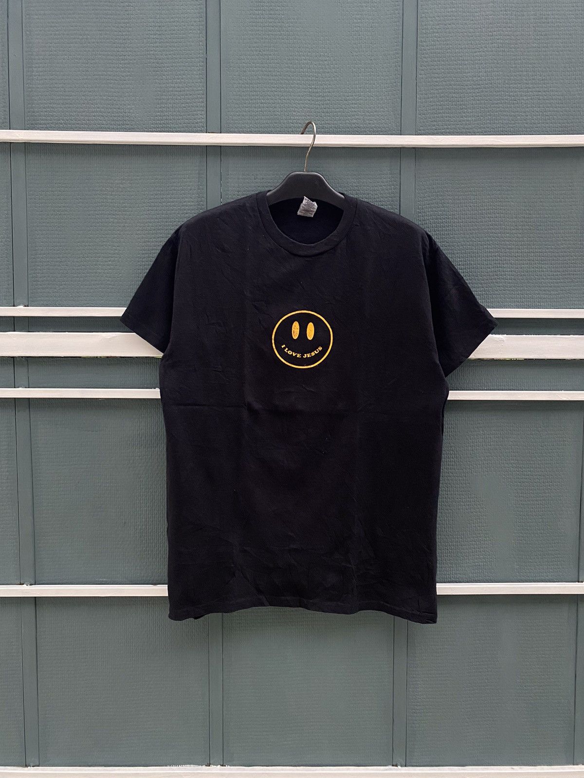 Gildan × Vintage I love Jesus smiley tee Size US M / EU 48-50 / 2 - 1 Thumbnail