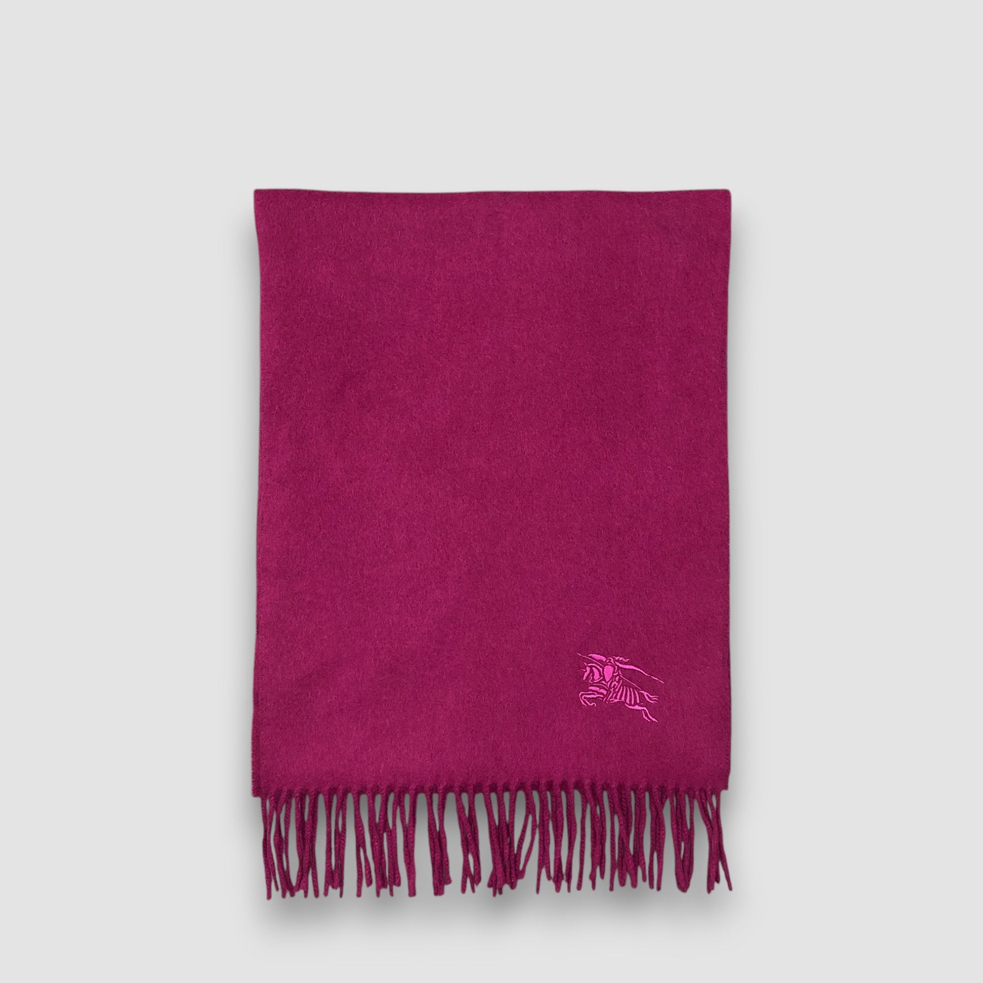 Burberry Vintage Burberry Scarf Muffler Wool Cashmere Winter Scarves Size ONE SIZE - 3 Thumbnail