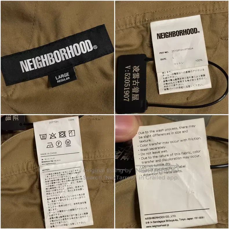 Neighborhood Neighborhood size L Elastic Drawstring Pocket Work Pants Size US 27 - 6 Thumbnail