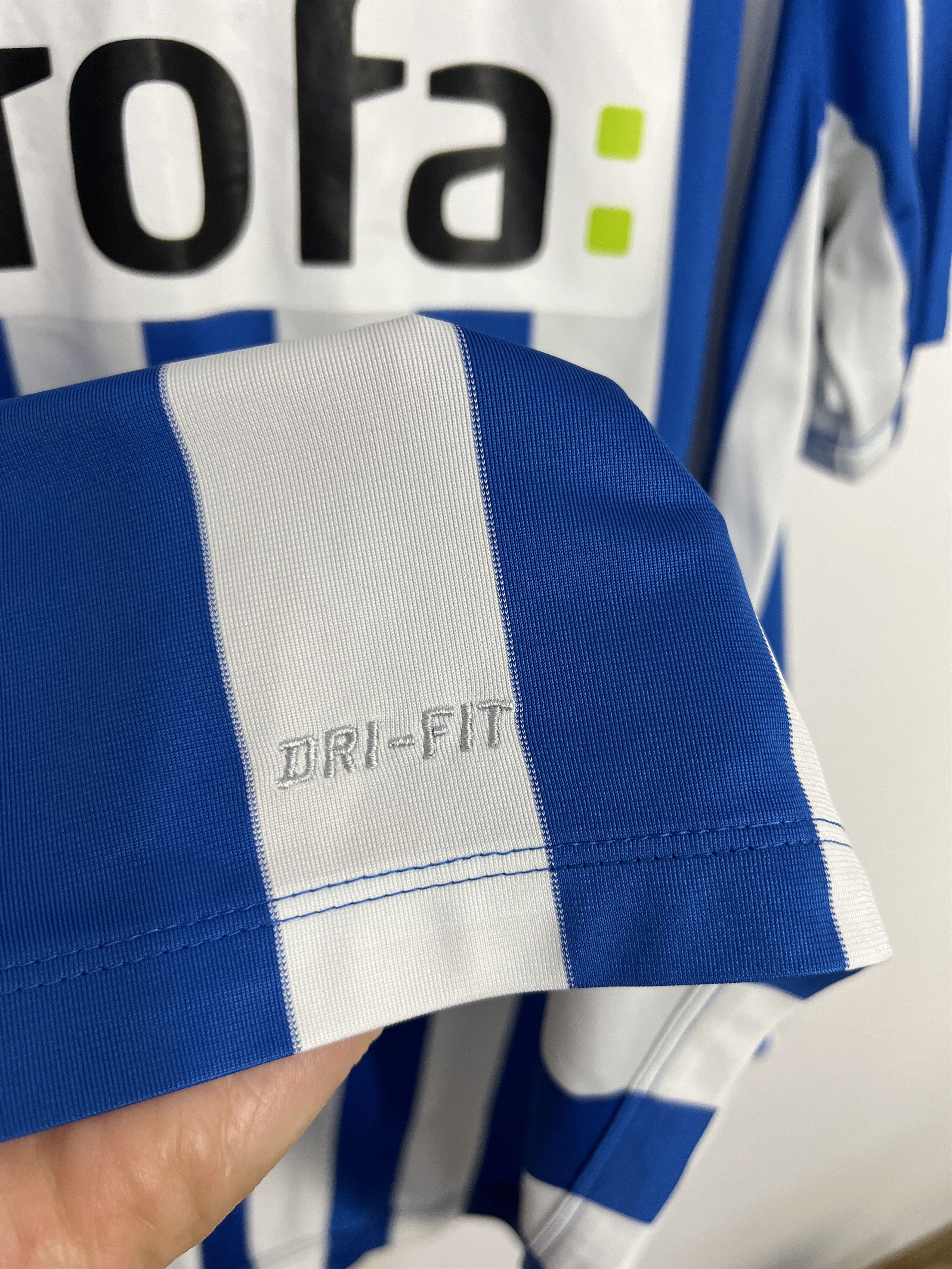 Nike Esbjerg Home football shirt 2014 Nike #7 Vestergaard Size US XXL / EU 58 / 5 - 7 Thumbnail