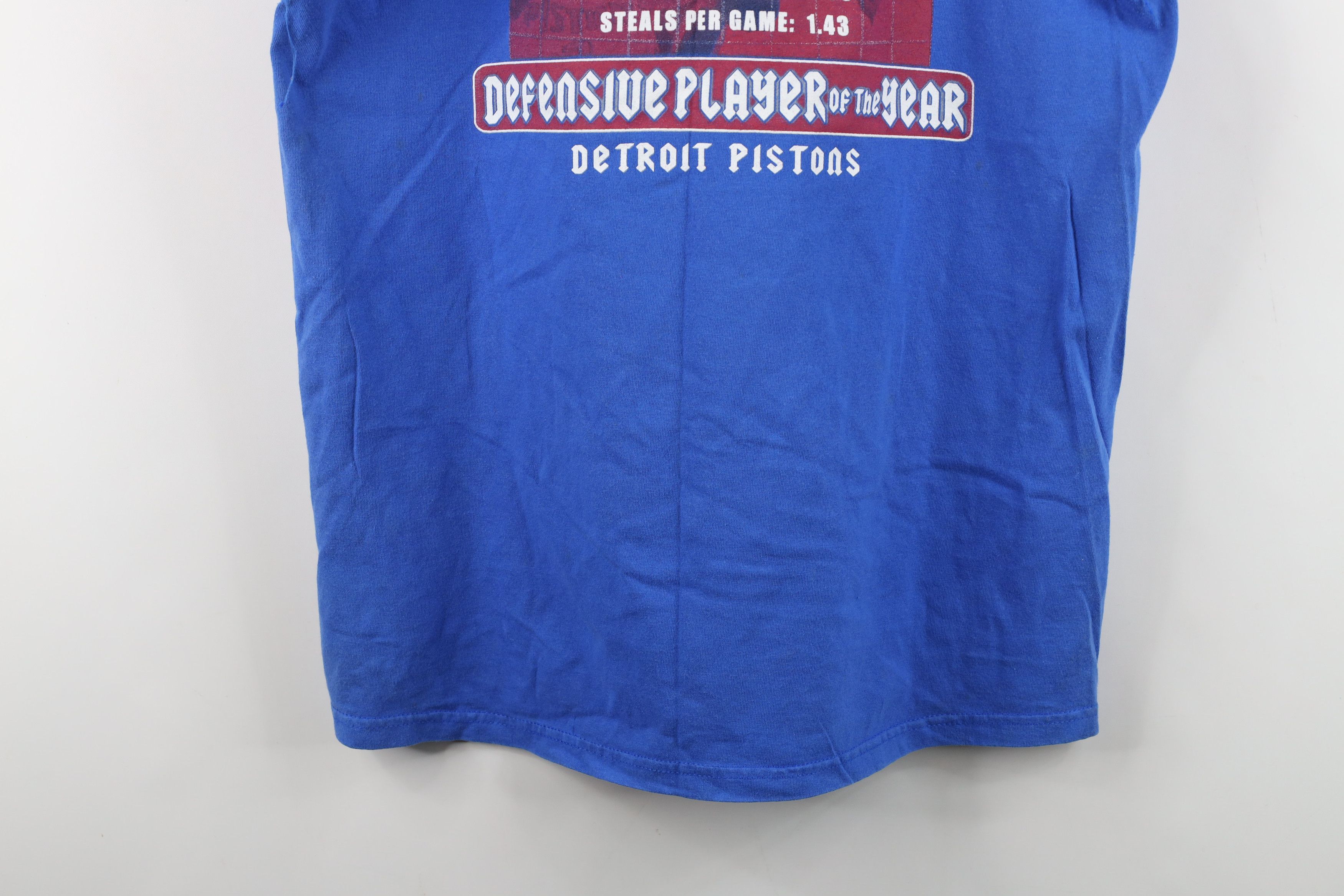 Vintage Vintage Y2K Ben Wallace Detroit Pistons Cut Off T-Shirt Size US L / EU 52-54 / 3 - 15 Thumbnail