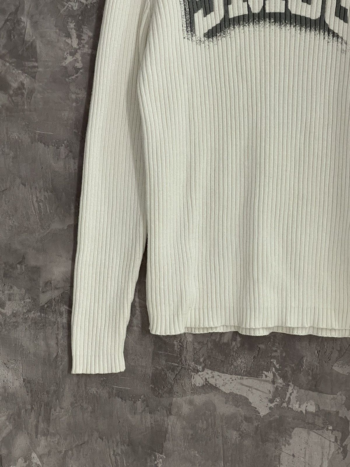 14th Addiction Y2K Glamour Diesel Style 3D Ribbed Knit Sweater Size US M / EU 48-50 / 2 - 5 Thumbnail