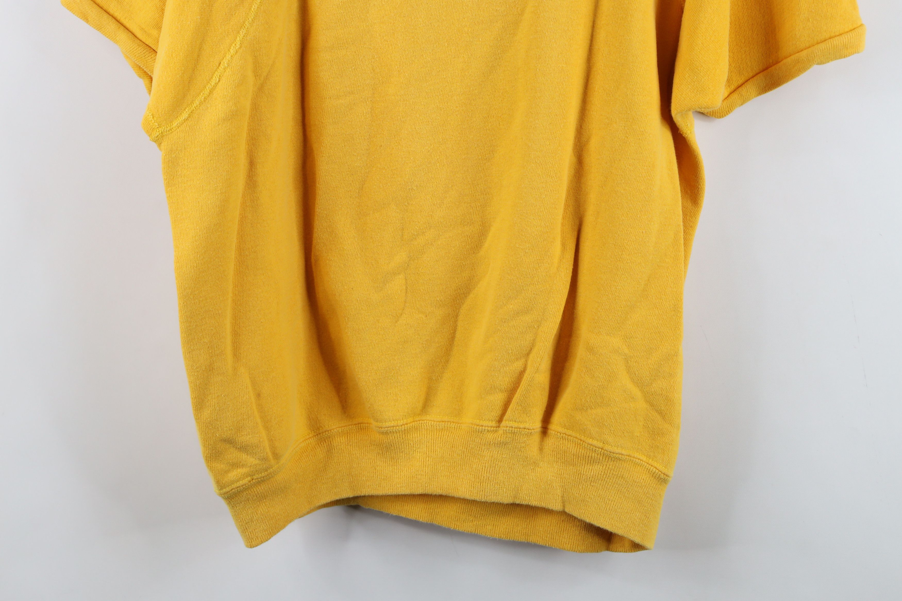 Disney Vintage 70s Walt Disney World Short Sleeve Sweatshirt USA Size L / US 10 / IT 46 - 14 Thumbnail