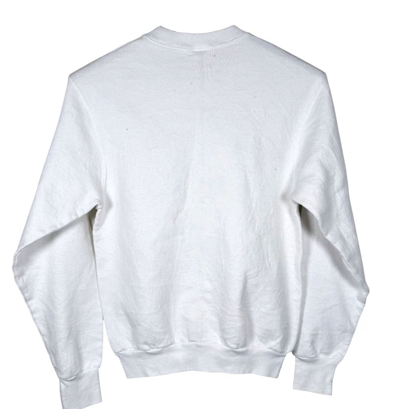 Fruit Of The Loom VINTAGE Fruit of the Loom Sweartshirt Mens M White Desert Storm 1991 Storm Graphic Print Crew Neck Pullover Knit Sweatshirt Regular Fit Shirt Size US M / EU 48-50 / 2 - 2 Thumbnail