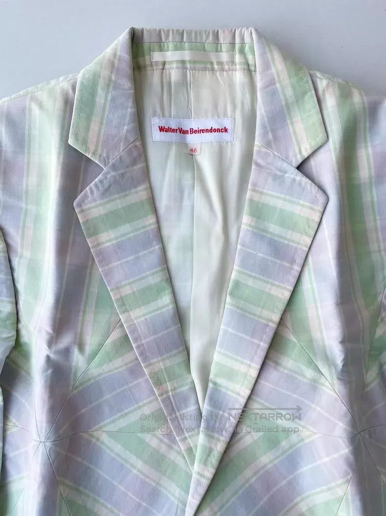 Walter Van Beirendonck Walter Van Beirendonck 2012SS suit set Size 46R - 3 Thumbnail