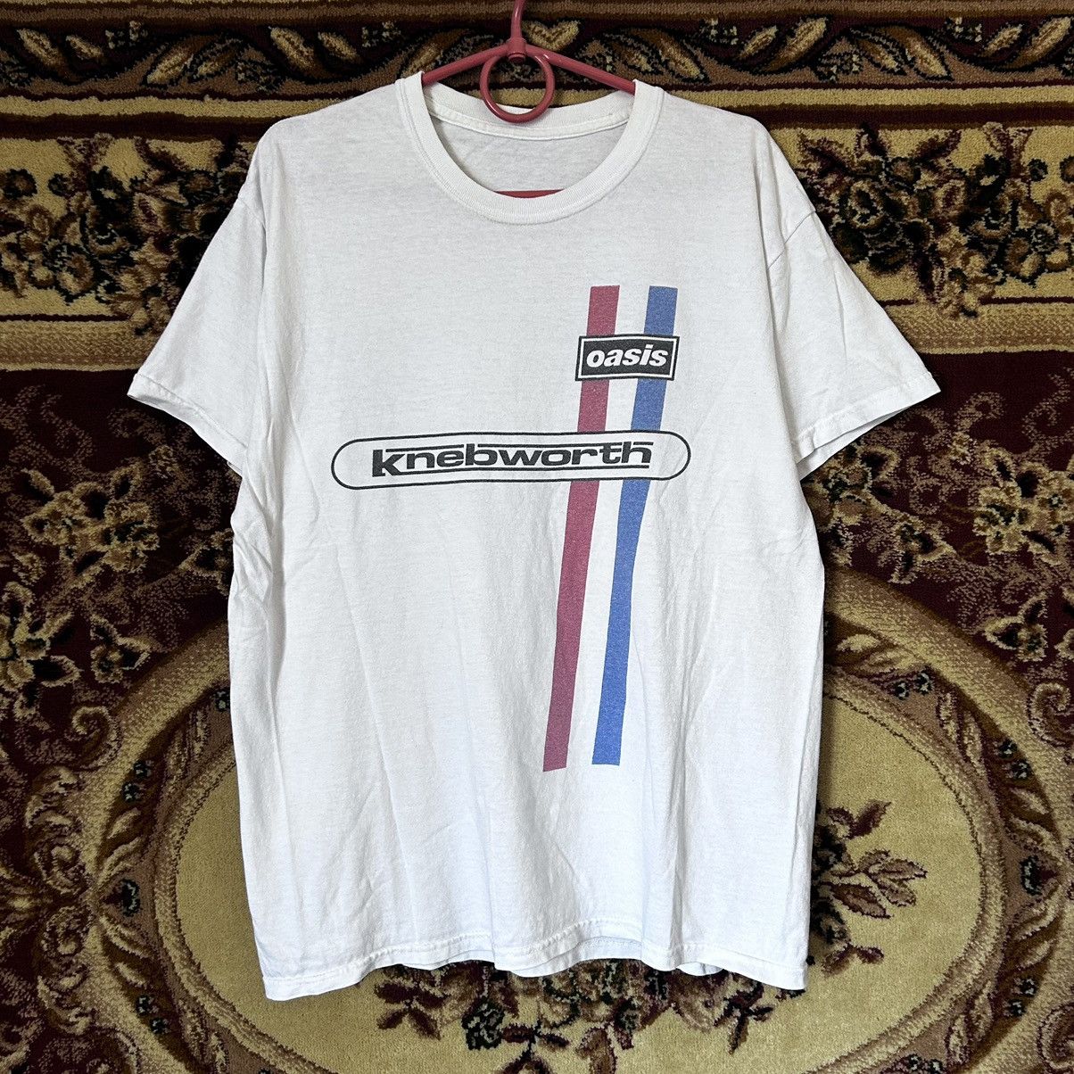 Band Tees Vintage Oasis Knebworth 90s Band Rock Tee Size US M / EU 48-50 / 2 - 1 Thumbnail