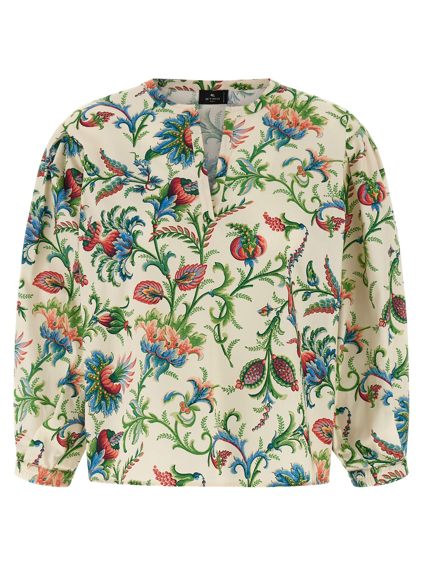Etro Floral cotton blouse Size M / US 6-8 / IT 42-44 - 1 Thumbnail