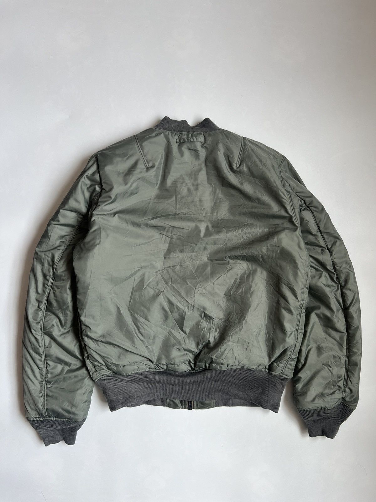 Alpha Industries Vintage Alpha Industries Knoxville Military Bomber Jacket Size US XL / EU 56 / 4 - 11 Thumbnail