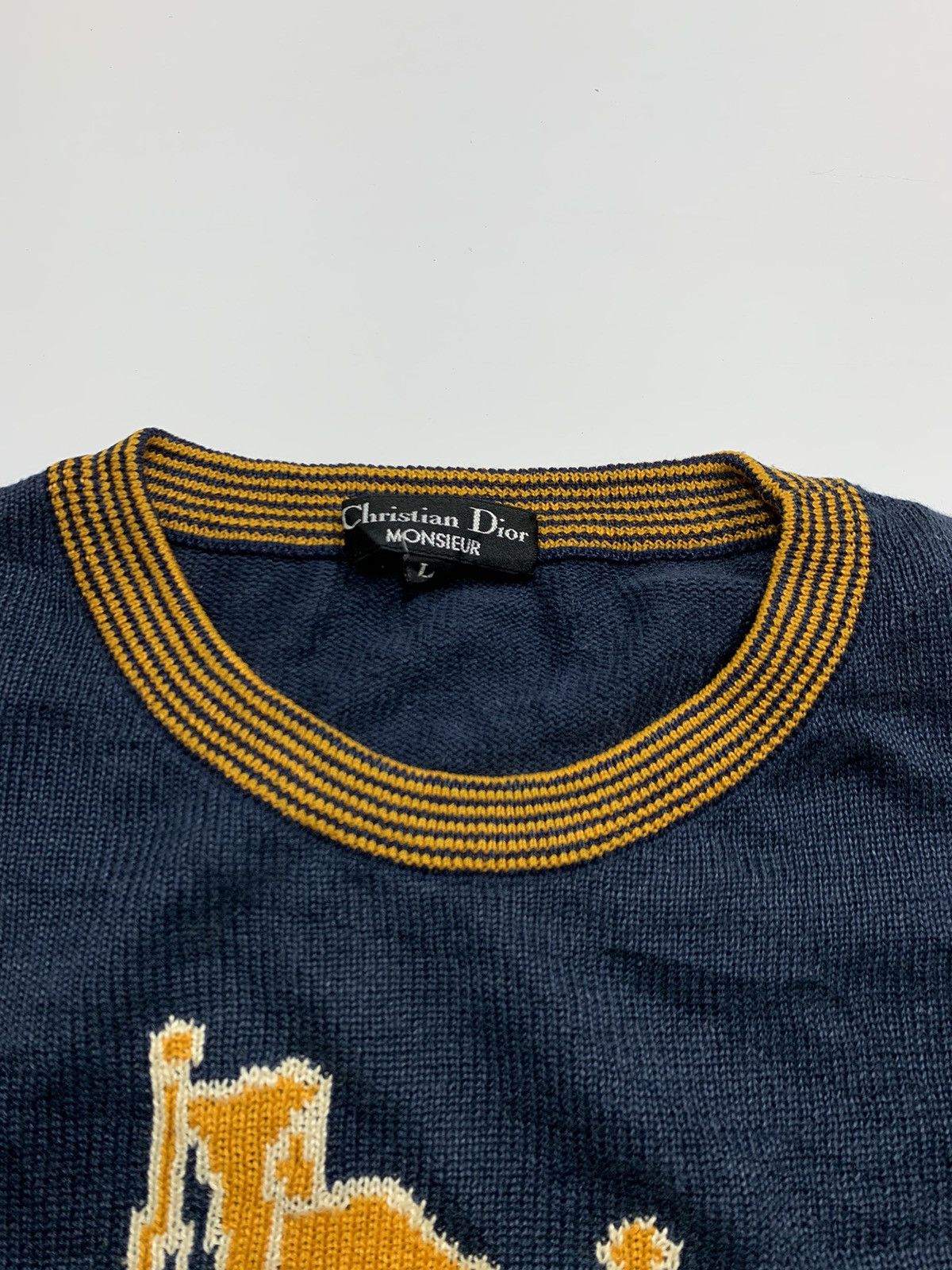 Christian Dior Monsieur × Dior × Vintage Vintage Christian Dior sweatshirt Size US L / EU 52-54 / 3 - 4 Thumbnail