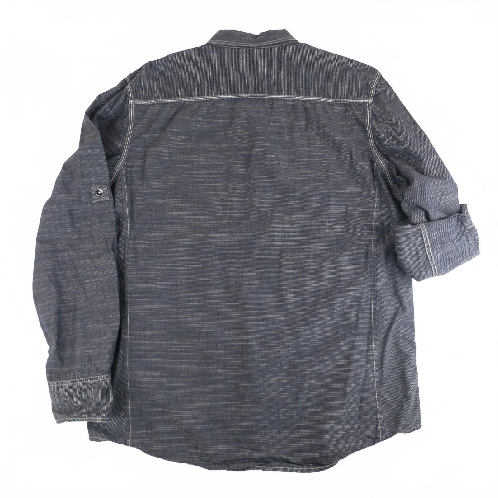 Other INC Men's Large Dark Gray Long Sleeve Button-Up Shirt Size US L / EU 52-54 / 3 - 6 Thumbnail