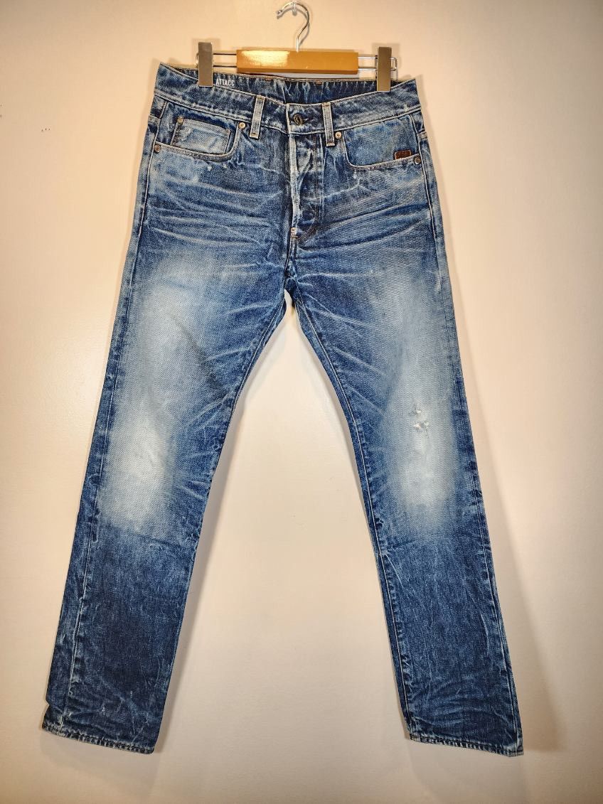 G-Star G Star Raw Men's Navy Denim Jeans Size US 30 / EU 46 - 1 Thumbnail
