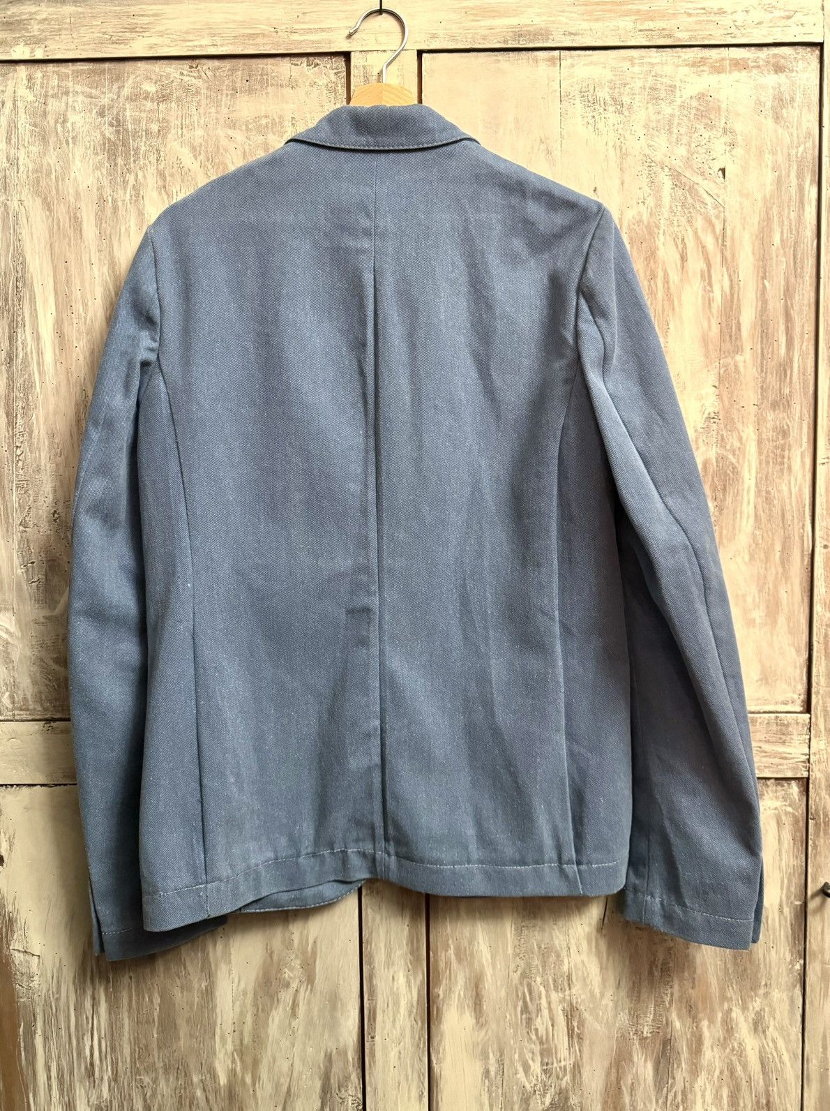Loewe Loewe fitted blue denim blazer jacket 46 Size US S / EU 44-46 / 1 - 6 Thumbnail