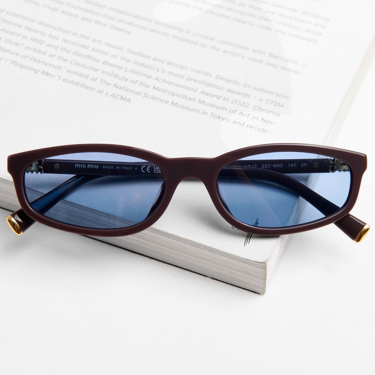 Miu Miu MIU MIU 0MU A06S 22C60O SUNGLASSES Size ONE SIZE - 6 Thumbnail