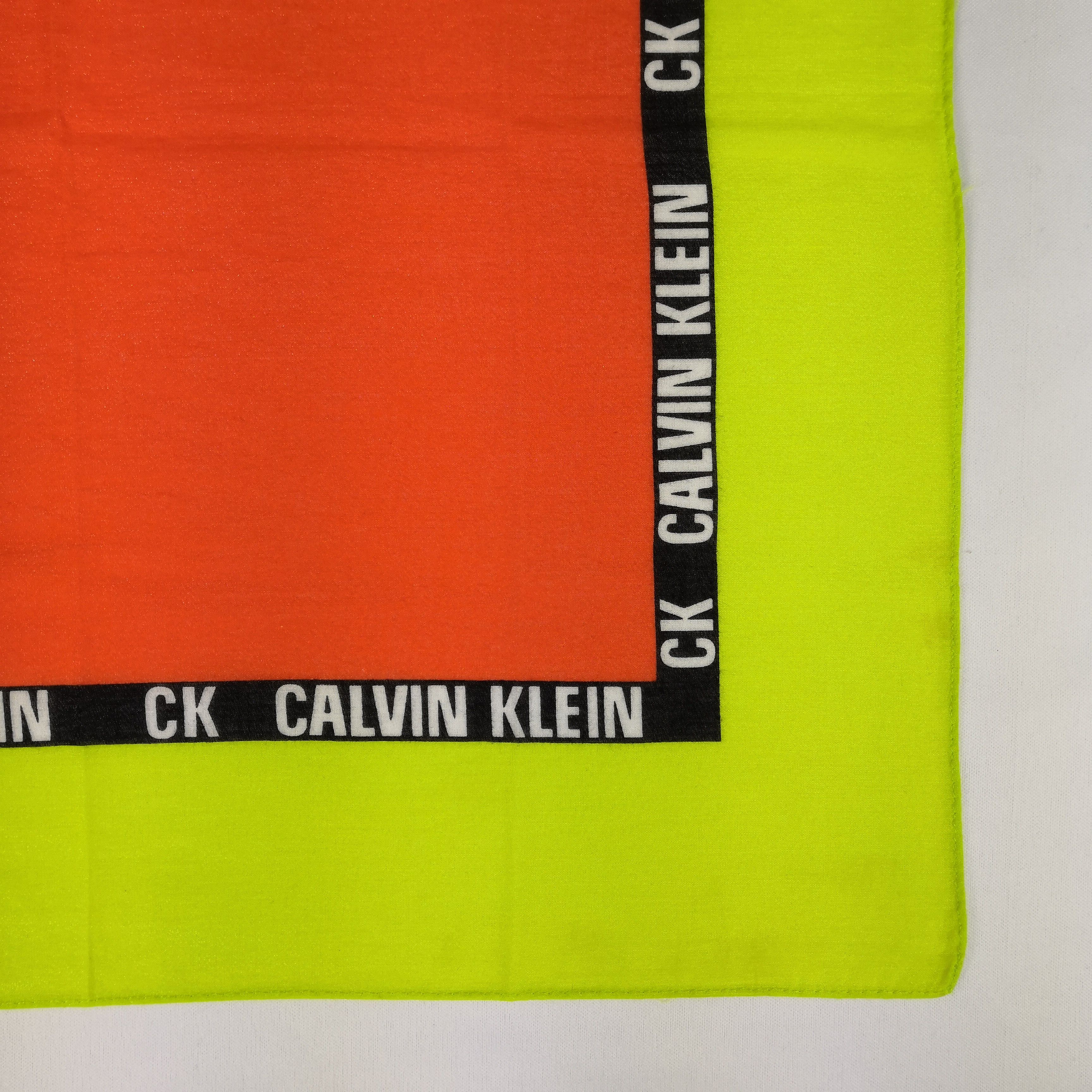 Calvin Klein Vintage Calvin Klein Handkerchief Neckerchief Bandana Size ONE SIZE - 3 Thumbnail