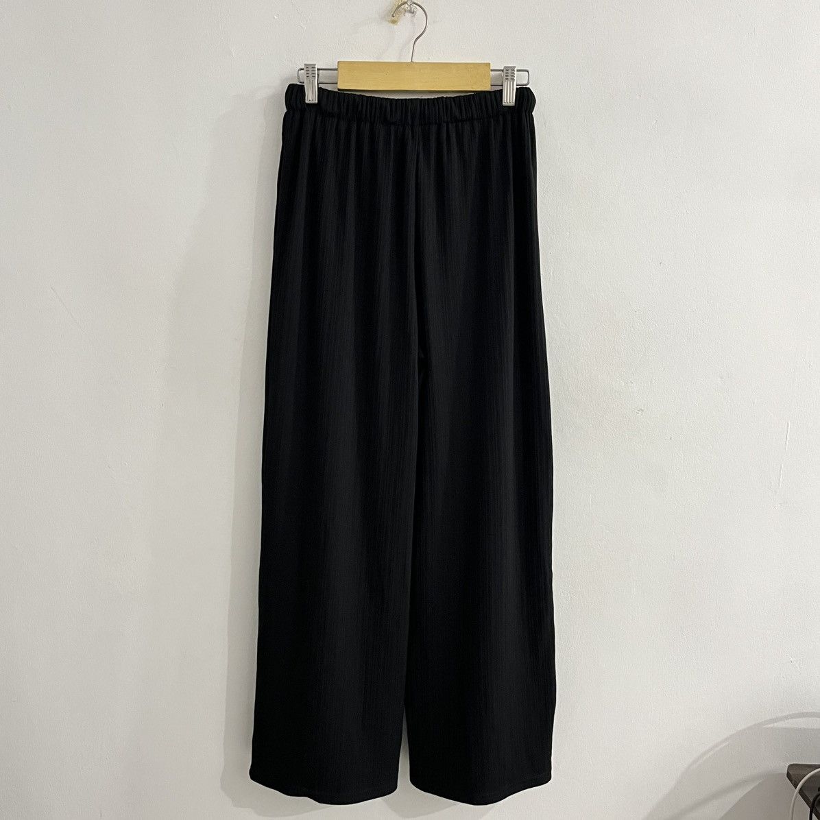 Japanese Brand Gu Pleated Black Pant Size US 30 / EU 46 - 7 Thumbnail