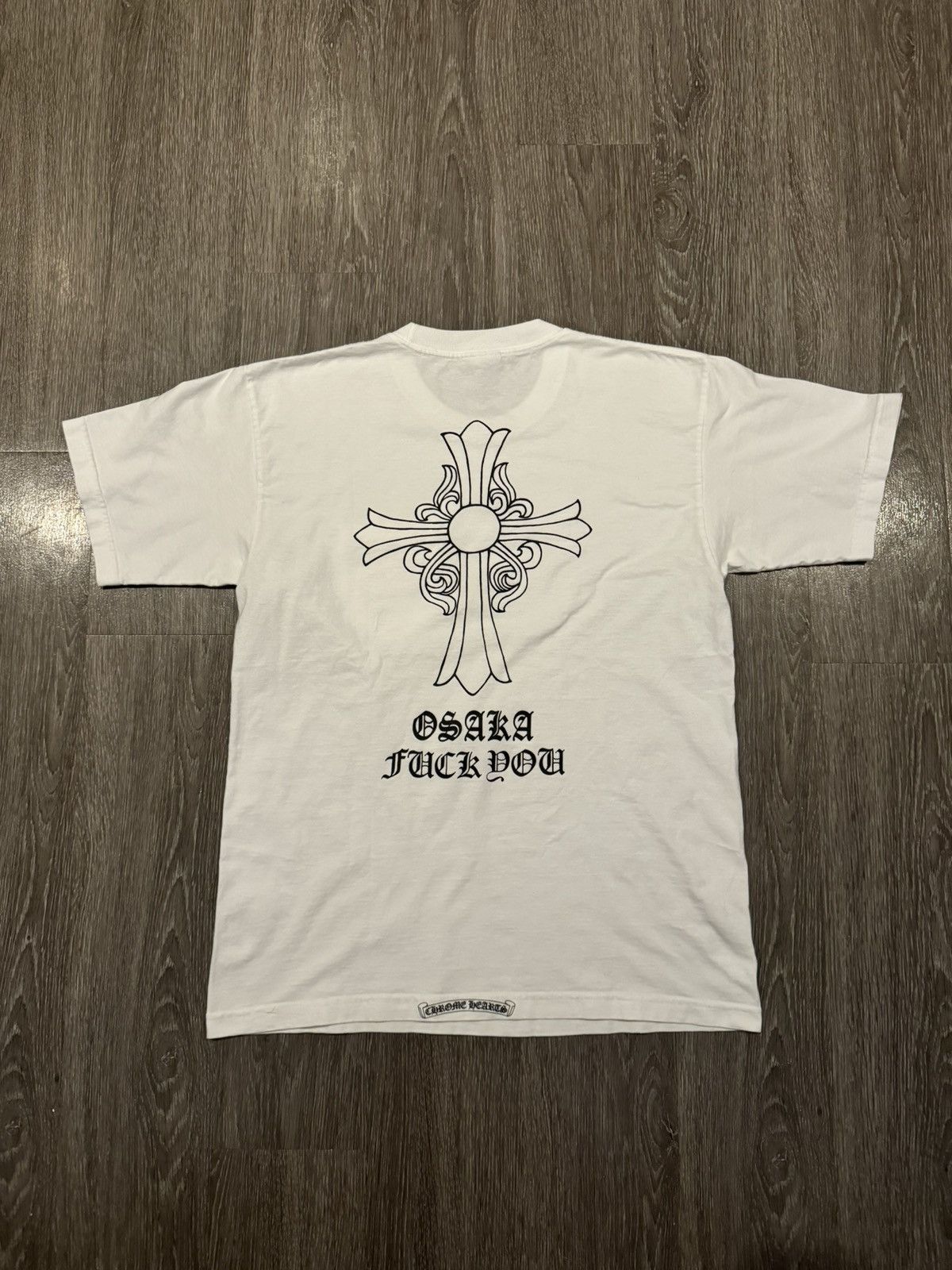 Chrome Hearts Chrome Hearts Vintage Osaka Fuck You Tee White Size