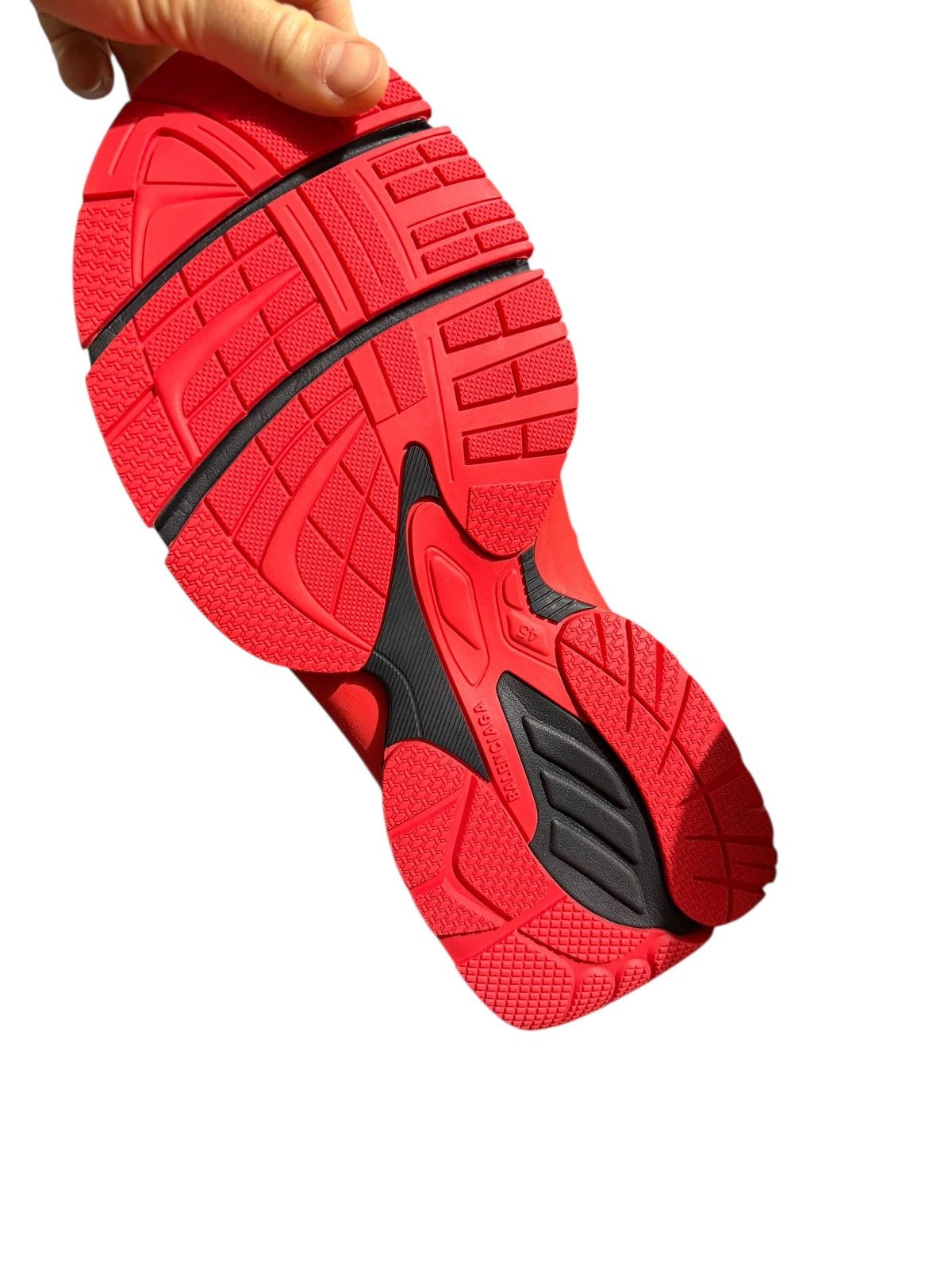 Balenciaga Tourist Red/Black Strap Tevas Sandal Size US 12 / EU 45 - 8 Thumbnail