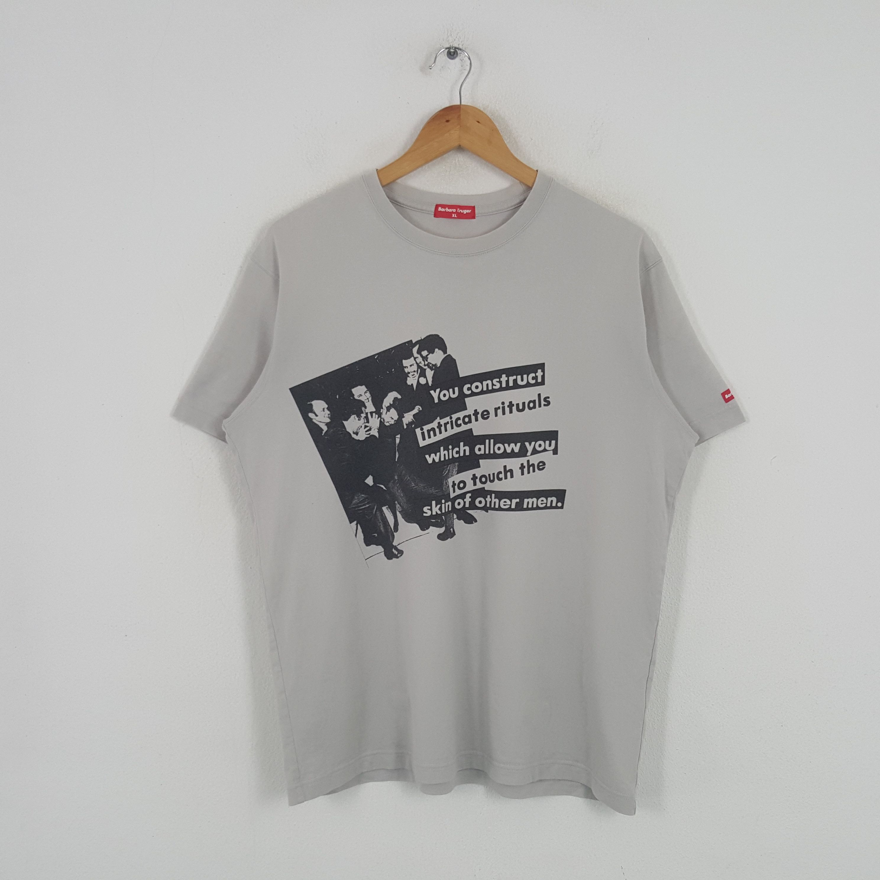 Barbara Kruger × Japanese Brand × Vintage Vintage Barbara Kruger Japanese Brand Art Design Tshirt Size US L / EU 52-54 / 3 - 1 Thumbnail