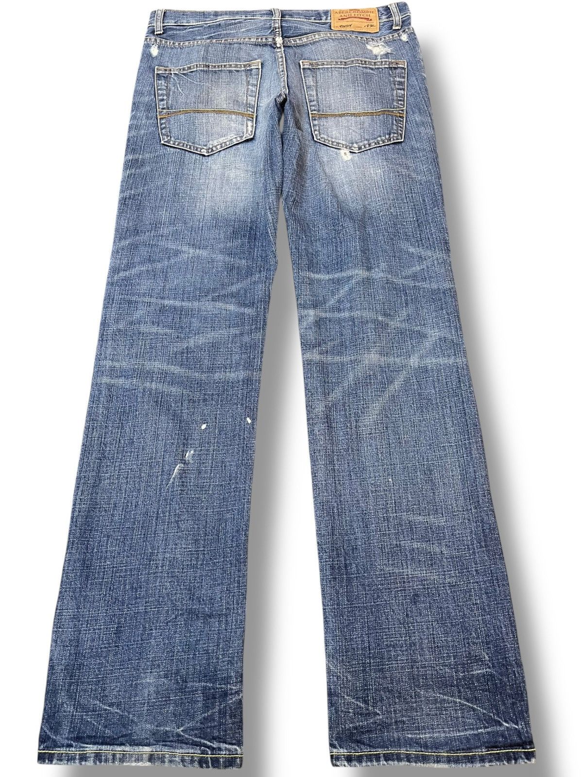 Abercrombie & Fitch × Beauty Beast Vintage Abercrombie&Fitch Ripped Distressed Denim Size US 33 - 5 Thumbnail