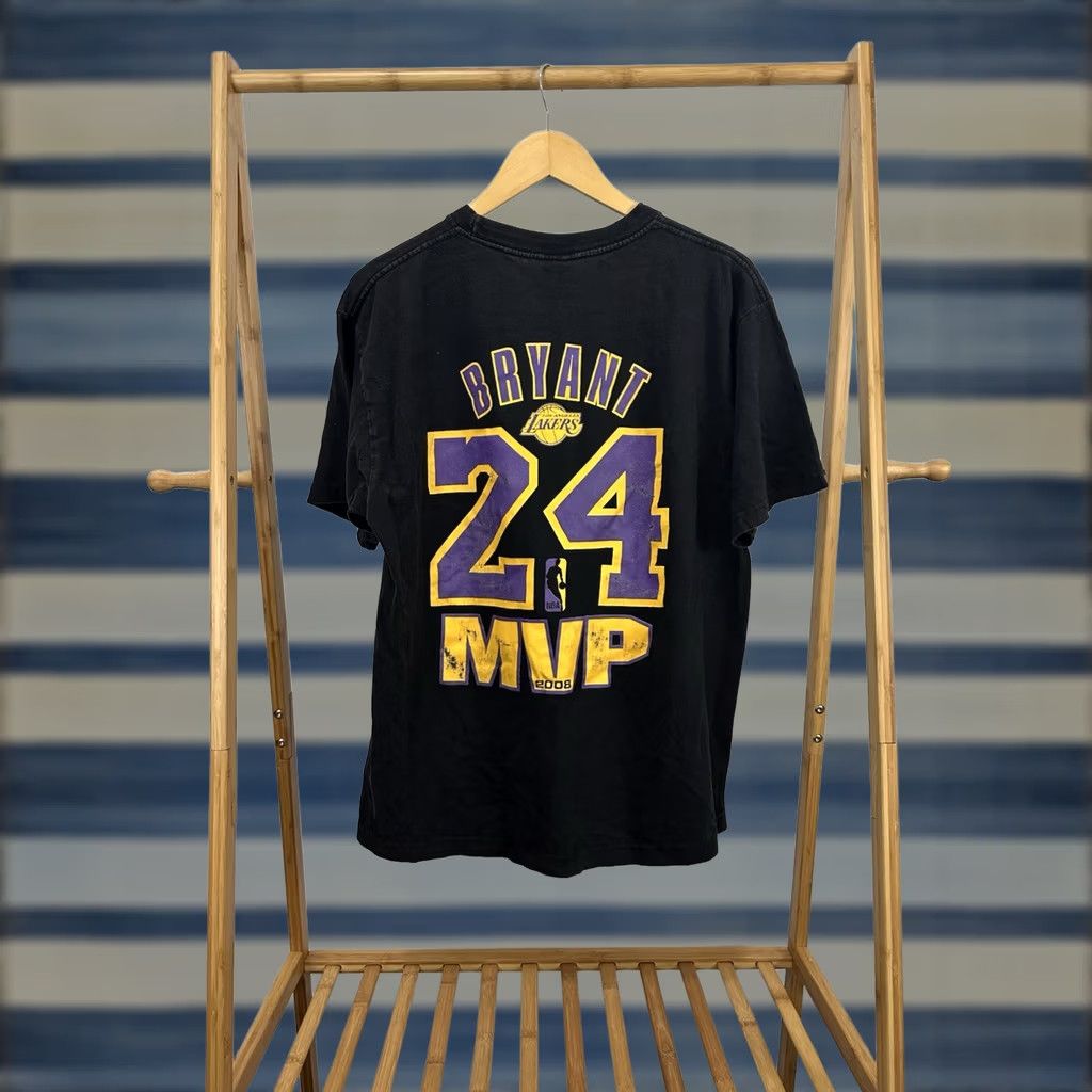 Doublet VTG Kobe Bryant 2008 MVP LA Lakers Rap Tee Double Sided Faded T-Shirt L RARE Shirt Men Large Black Nike? Size US L / EU 52-54 / 3 - 1 Thumbnail