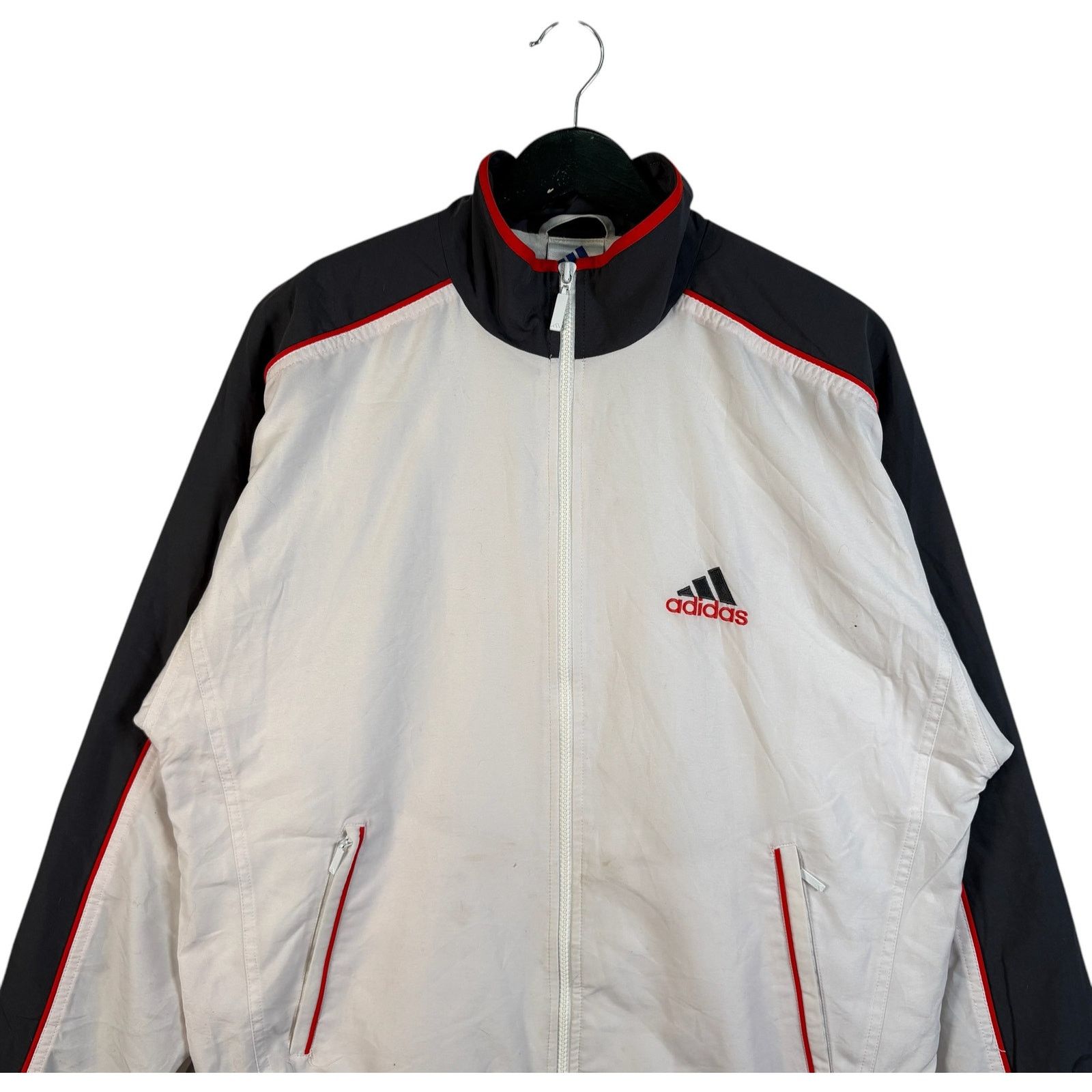 Adidas Vintage Adidas Full Zip Sweatshirt XXL Size US XXL / EU 58 / 5 - 2 Thumbnail