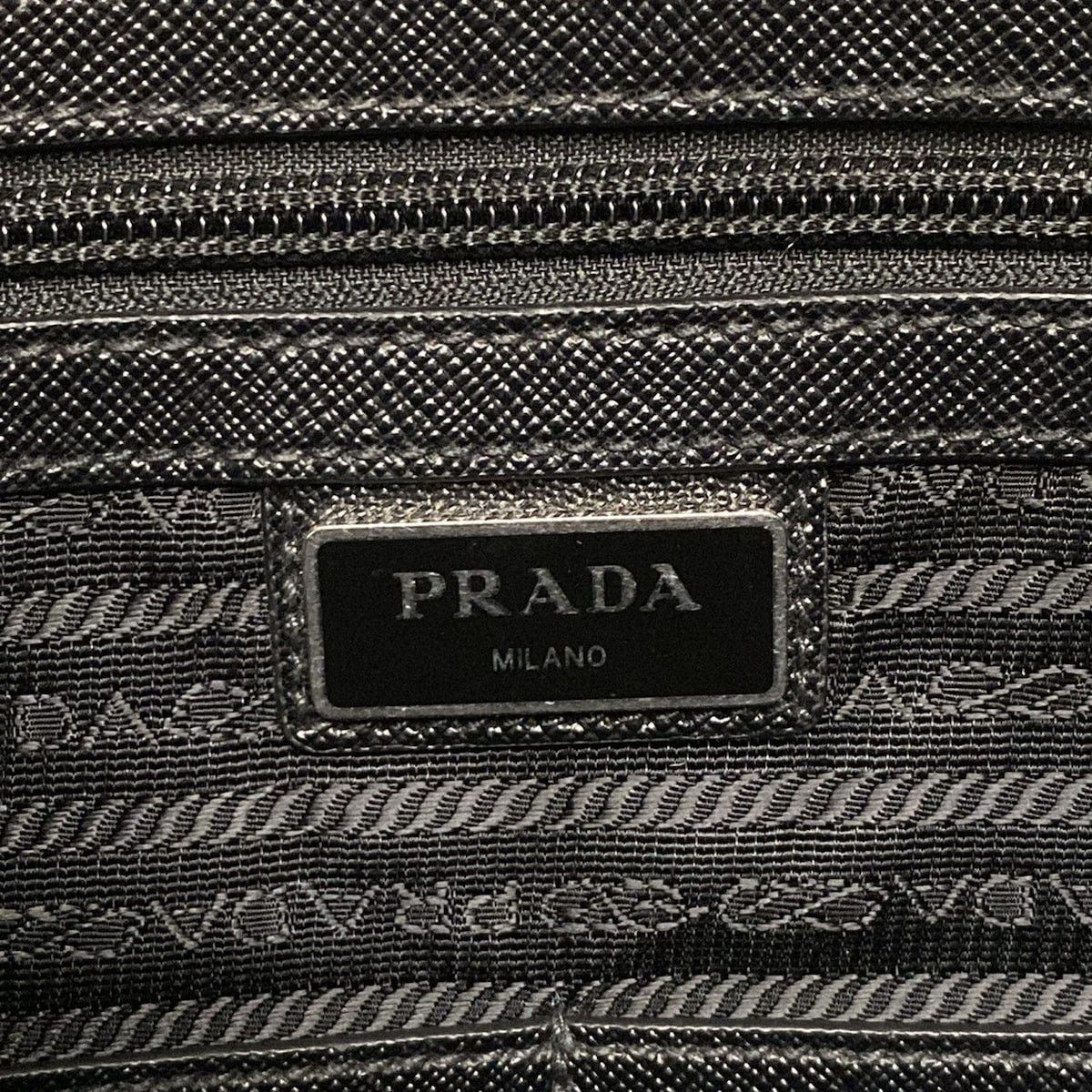 Prada PRADA Triangle Logo Business Bag Size ONE SIZE - 12 Thumbnail
