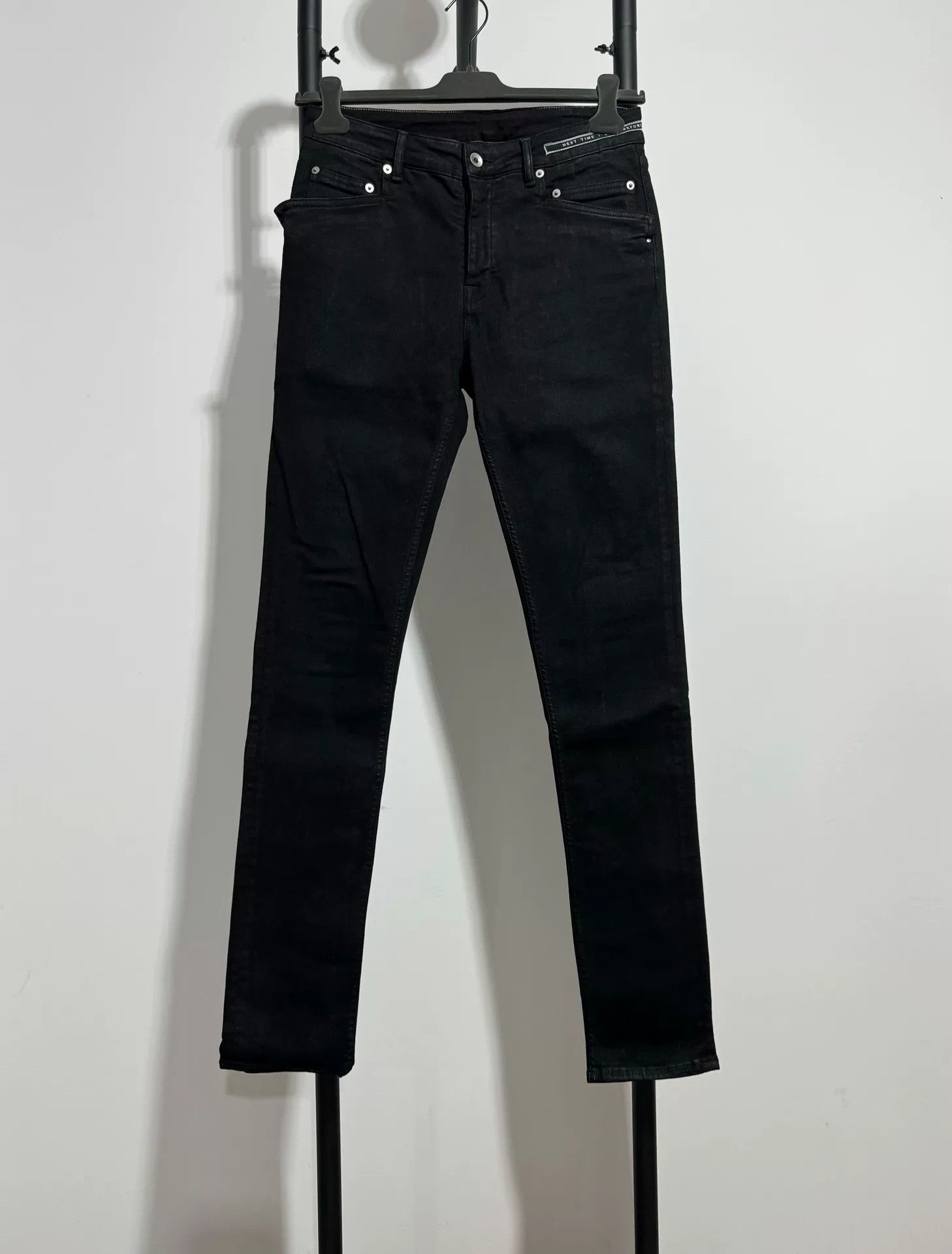 Rick Owens rick owens ro dark waxed long pants Size US 32 / EU 48 - 1 Thumbnail