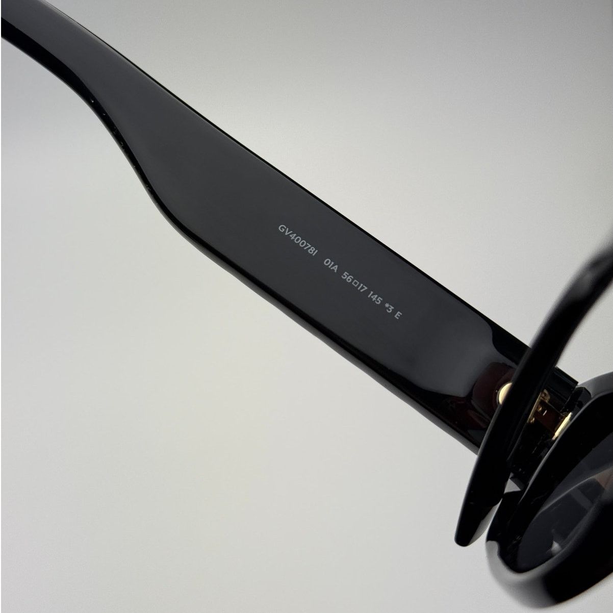 Givenchy NEW Givenchy Sunglasses GV40078I 01A Shiny Black/Gold Women Size ONE SIZE - 7 Thumbnail