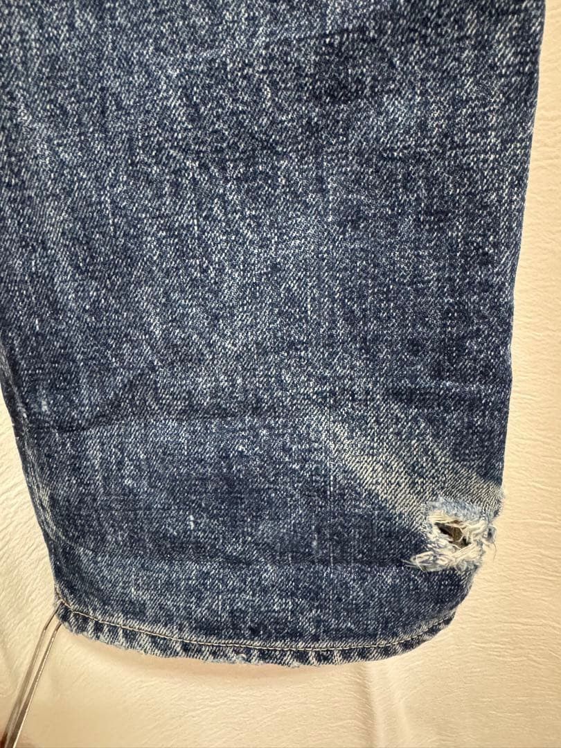 Japanese Brand Vintage Japanese Brand Faded Blue Wash Distressed Jeans Size US 28 / EU 44 - 7 Thumbnail