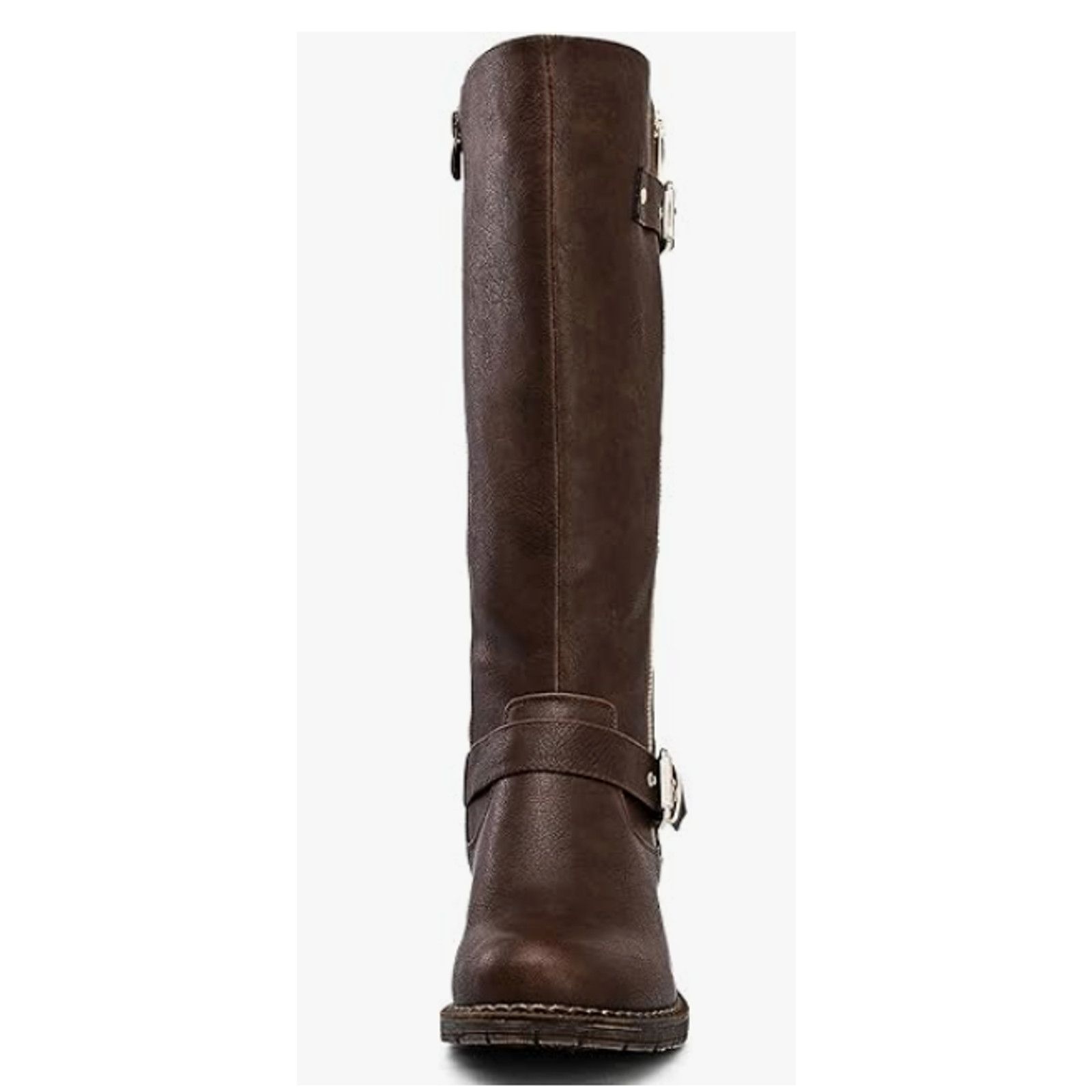 The Unbranded Brand Women's Quilted Knee-High Riding Boots SIZE 5.5 Size US 7.5 / IT 37.5 - 4 Thumbnail