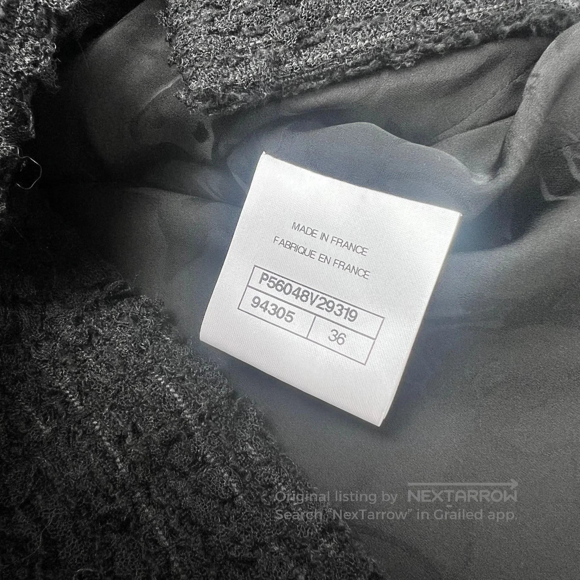 Chanel Chanel Black Wool Lion Head Button Coat 36. Size XS / US 0-2 / IT 36-38 - 4 Thumbnail