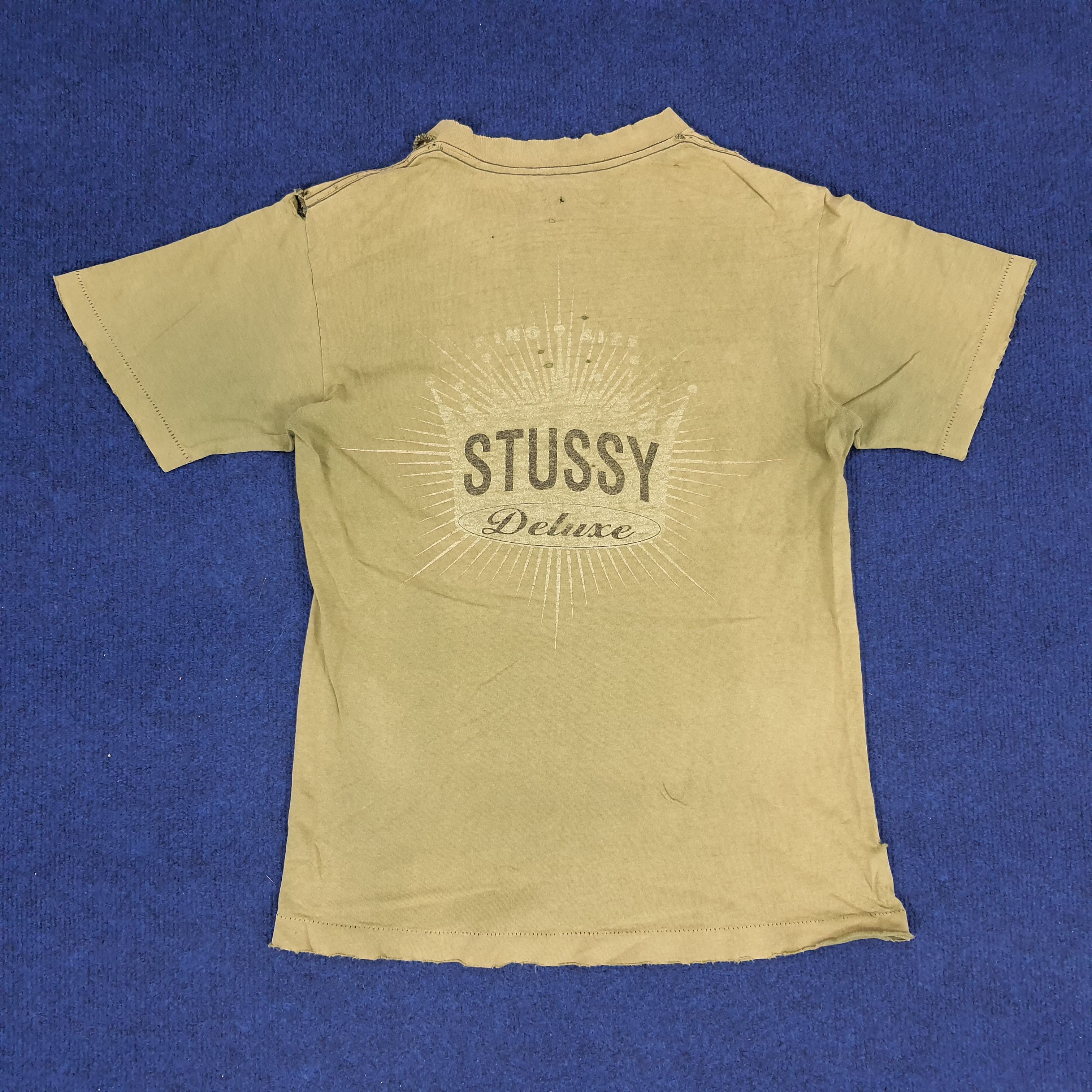 Other Vintage Stussy Deluxe Streetwear T-shirt Size US S / EU 44-46 / 1 - 1 Thumbnail