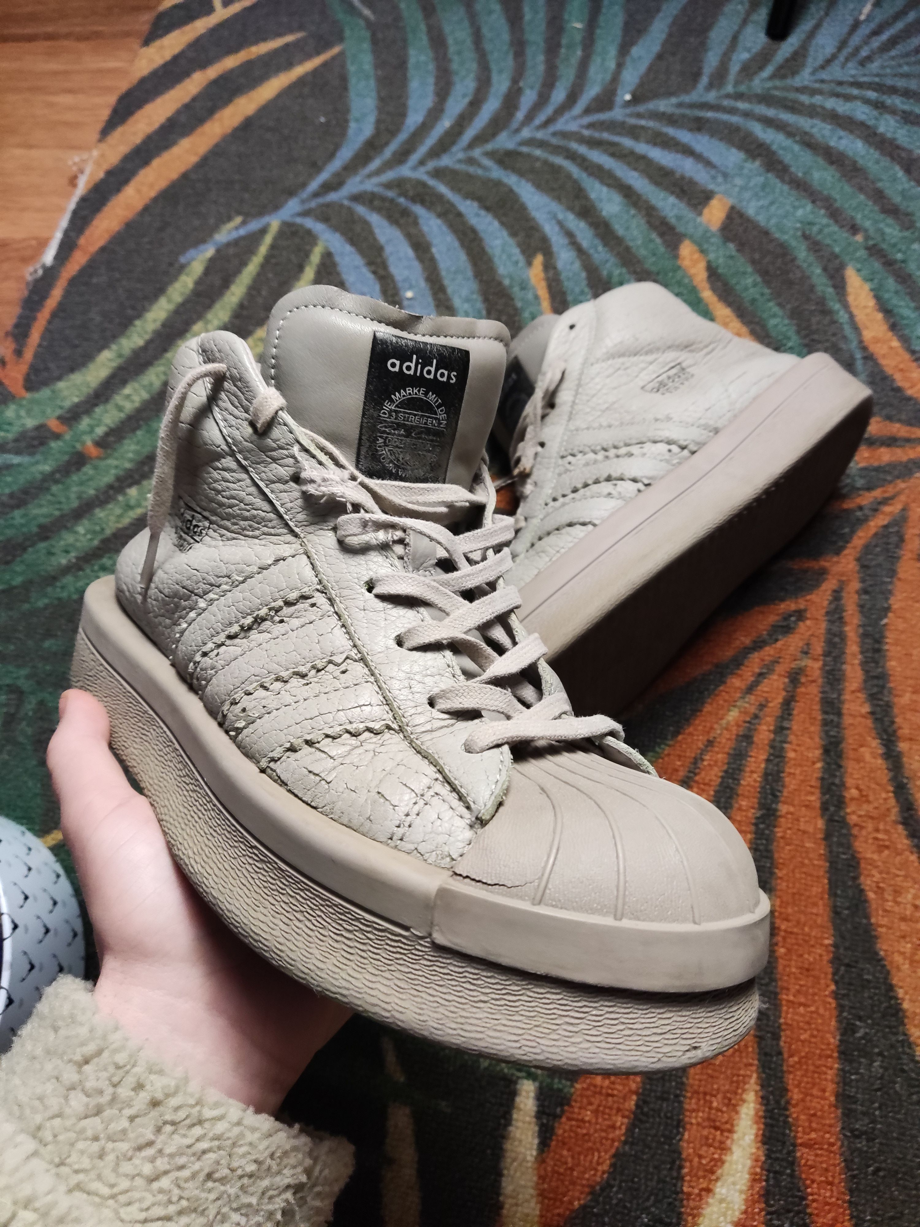 Adidas × Rick Owens rick owens adidas mastodon pro model