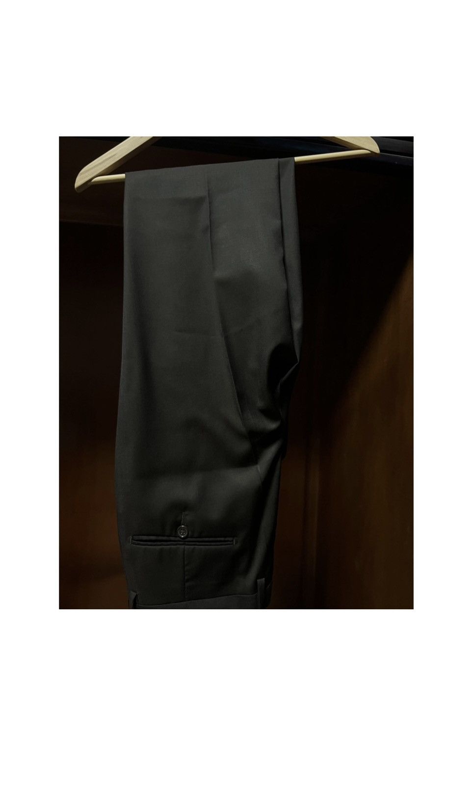 Ermenegildo Zegna Vintage Brown Suit Size 48R - 3 Thumbnail